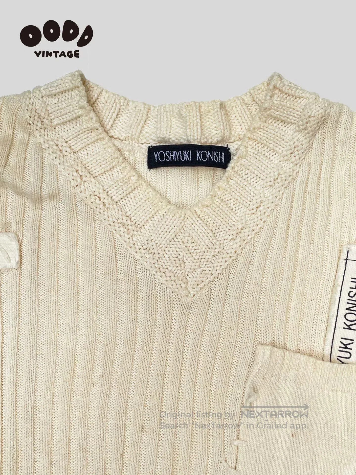 Yoshiyuki Konishi Yoshiyuki Konishi Patchwork Knit Sweater. Size US M / EU 48-50 / 2 - 2 Thumbnail