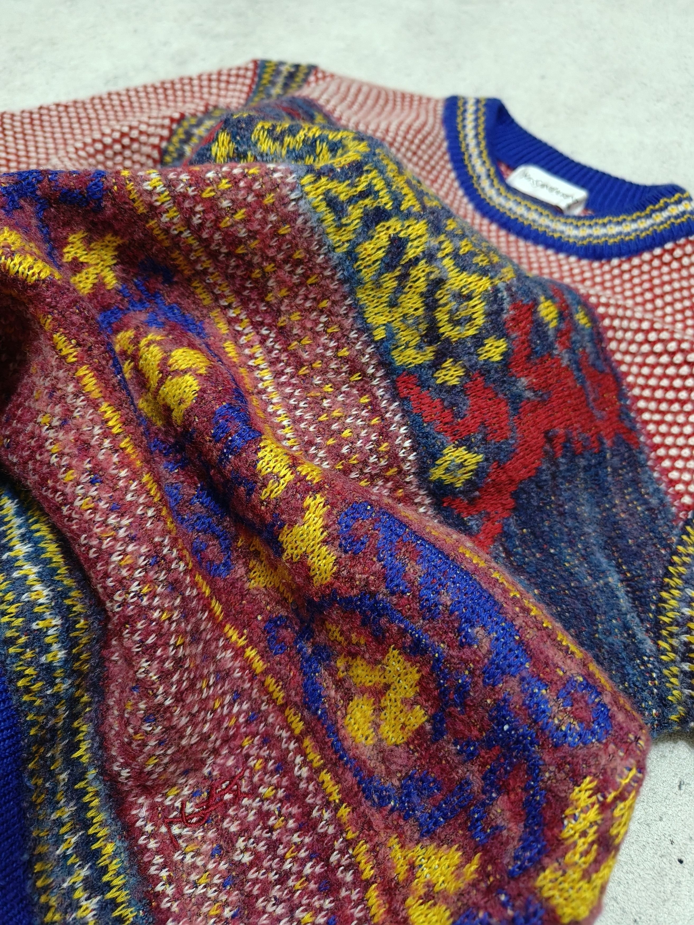 Yves Saint Laurent Vintage Yves Saint Laurent YSL Knitwear Sweatshirt for Kids Size XS / US 0-2 / IT 36-38 - 7 Thumbnail