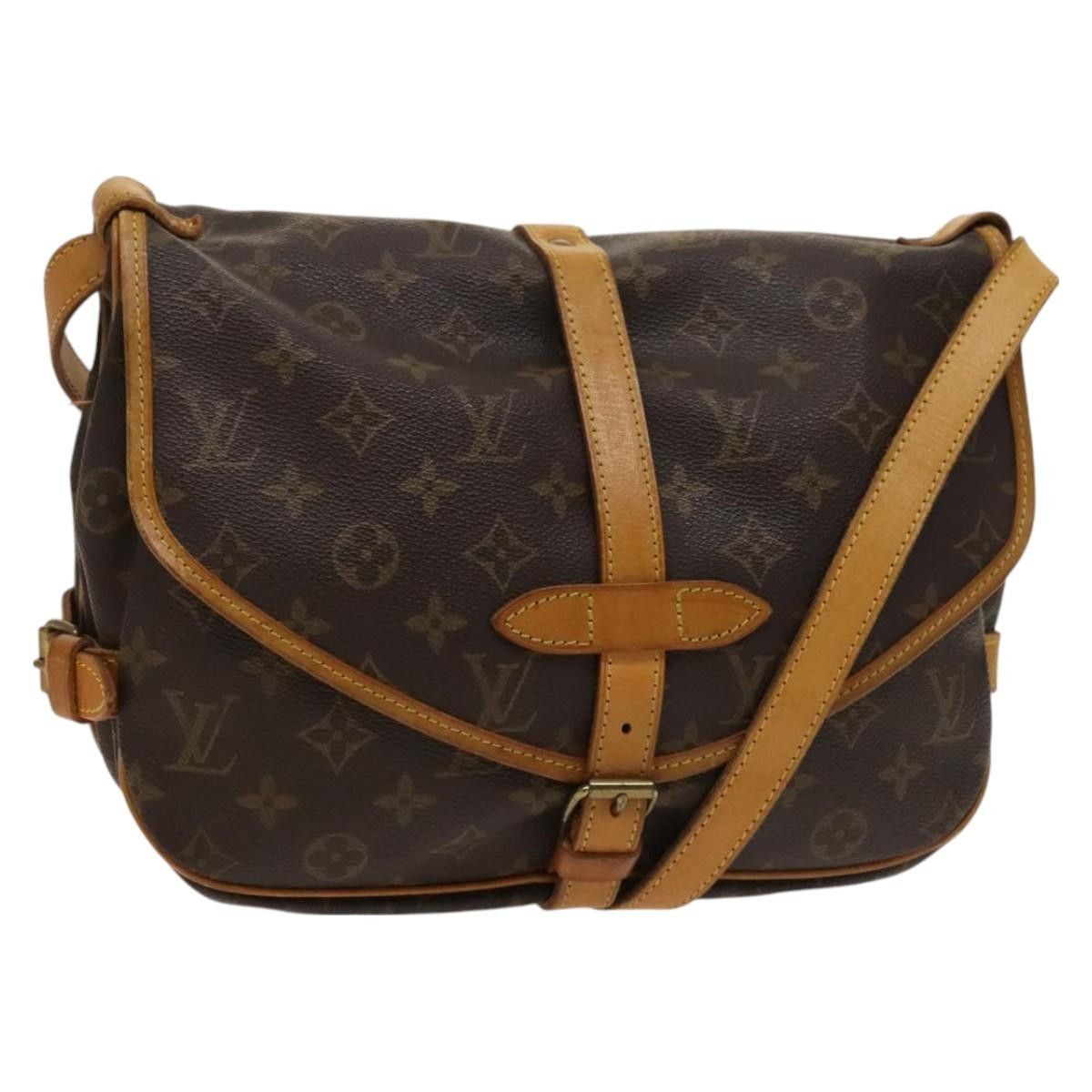 Louis Vuitton Louis Vuitton Saumur Handbag Monogram Canvas Size ONE SIZE - 1 Thumbnail