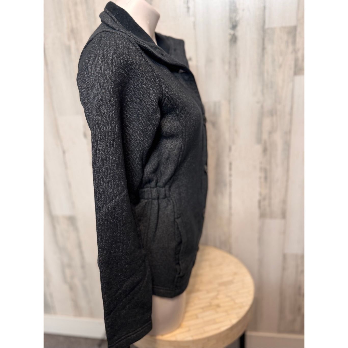 Columbia Columbia Sportswear Black Button-Up Fleece Jacket Women’s XS Size XS / US 0-2 / IT 36-38 - 6 Thumbnail