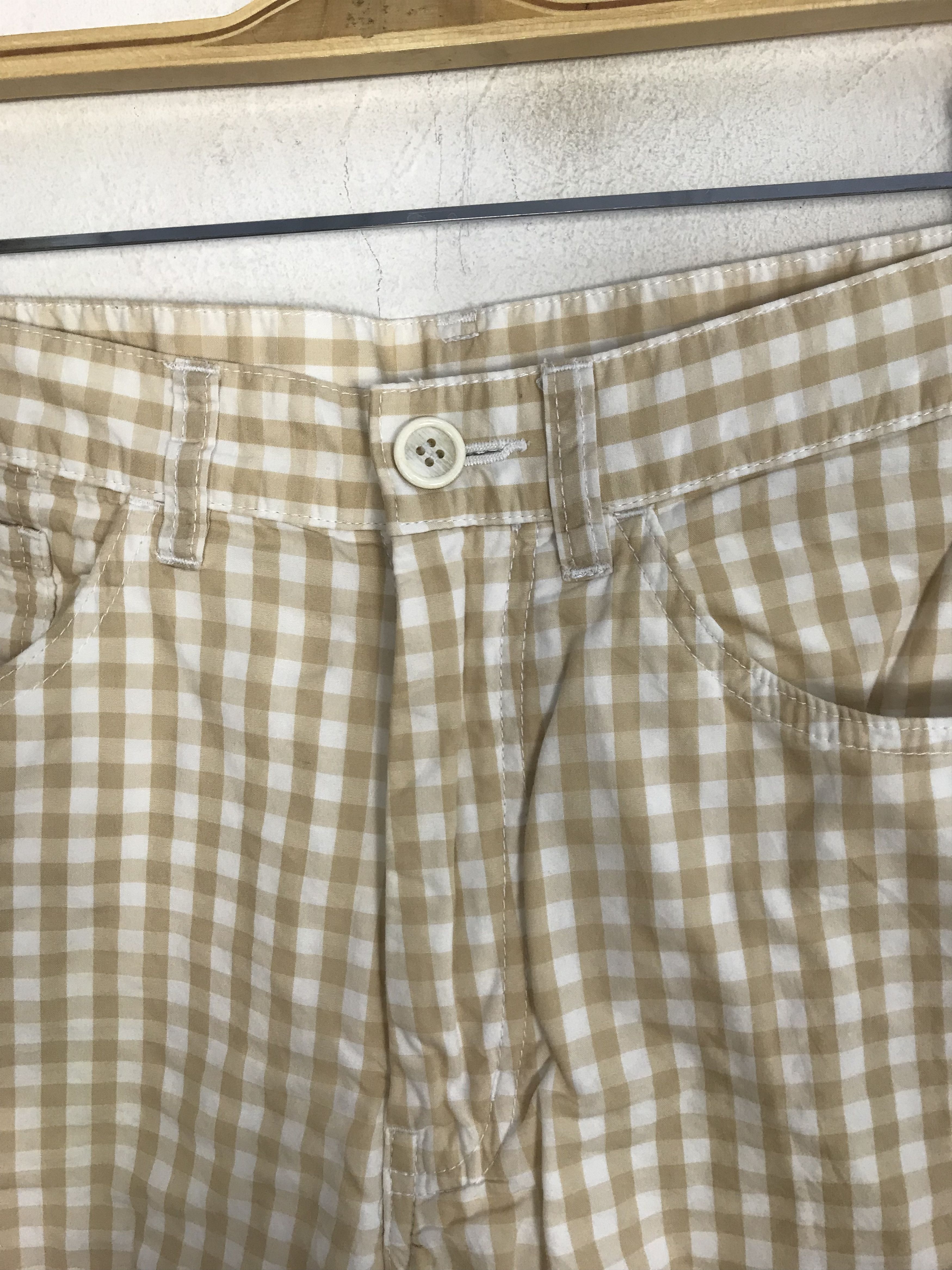 Comme des Garcons × Japanese Brand Comme Des Garçon Gingham Pant Slack Trouser Checked Size US 28 / EU 44 - 5 Thumbnail