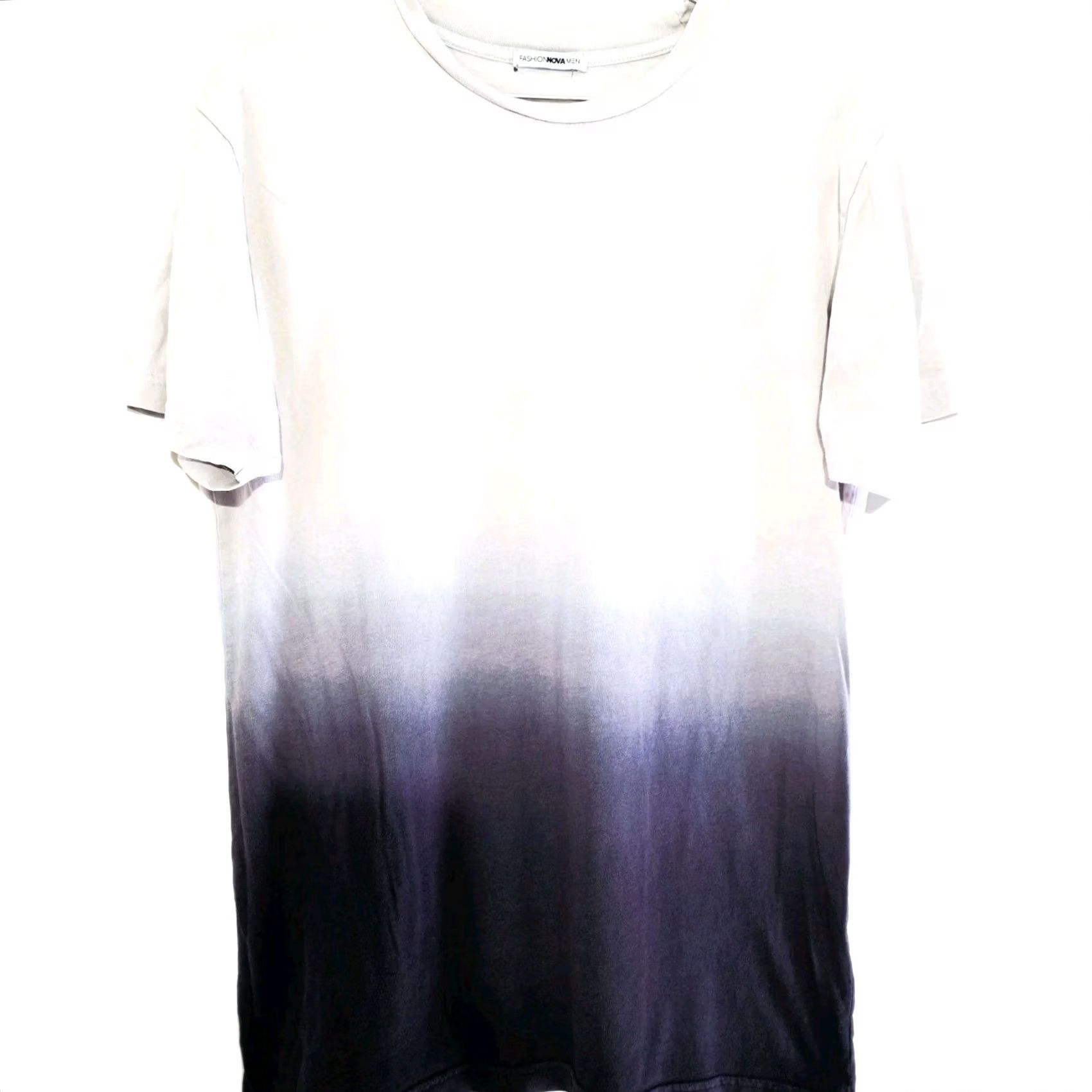 Fashion Nova Fashion Nova Men's Crew Neck short-sleeve ombre t-shirt. Small/medium Read Size US M / EU 48-50 / 2 - 2 Thumbnail