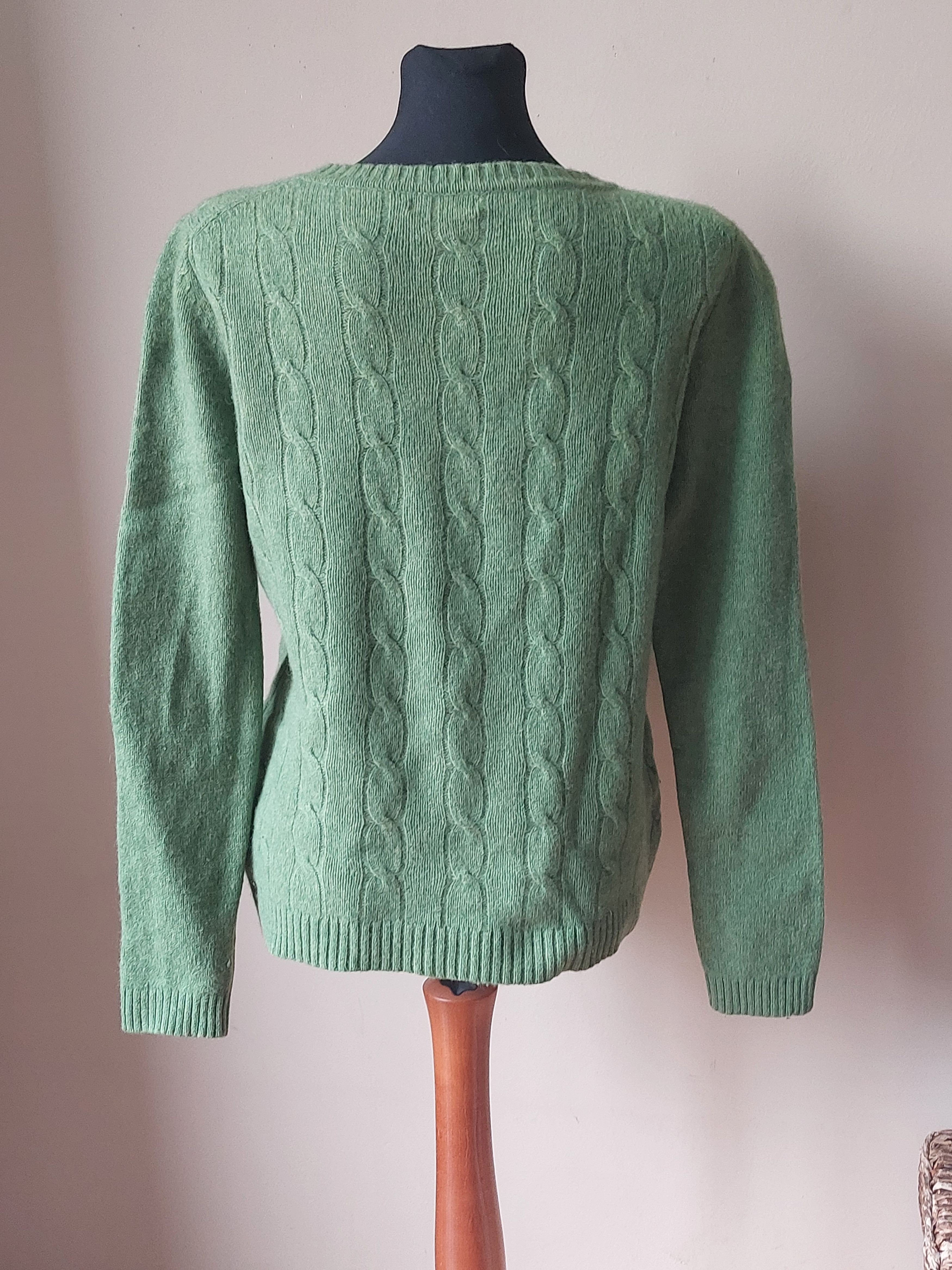 Other KEW Cable knit wool crewneck Sweater Size L / US 10 / IT 46 - 2 Thumbnail