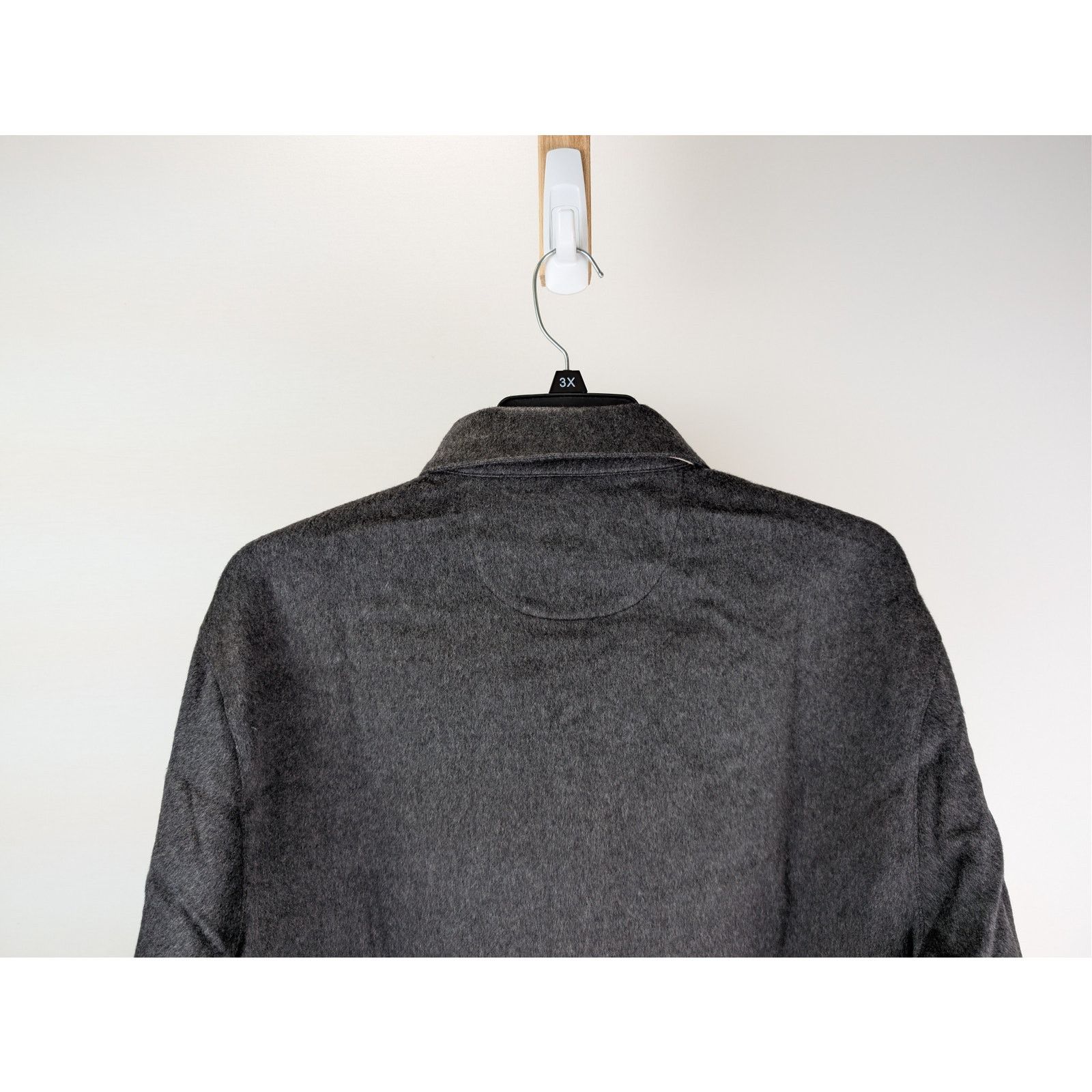 Aime Leon Dore o1rshd1 Cashmere Field Shirt in Graphite Size US XL / EU 56 / 4 - 11 Thumbnail