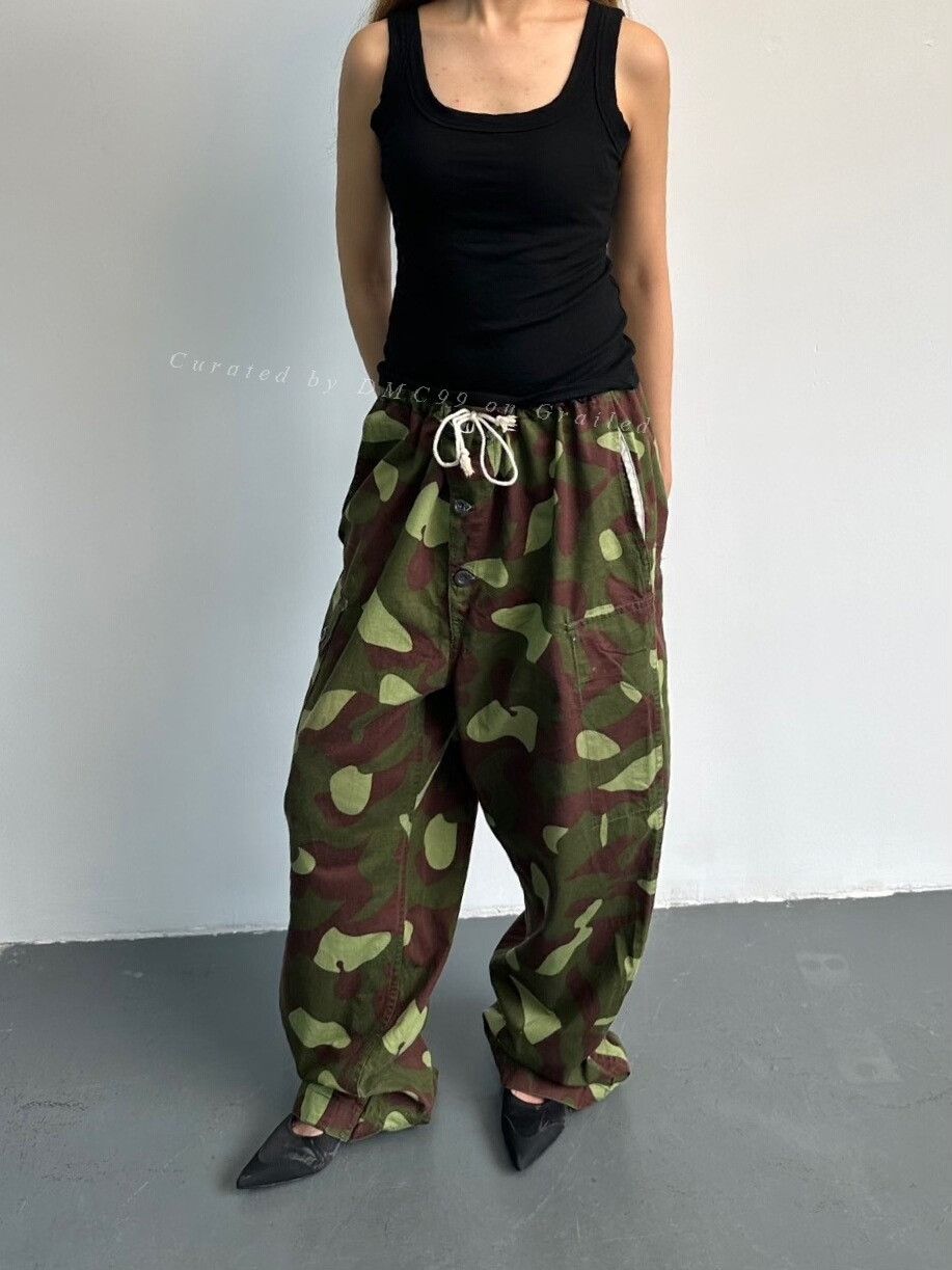 Vintage M62 Vintage Camo Cargo Pants Size US 30 / EU 46 - 1 Thumbnail