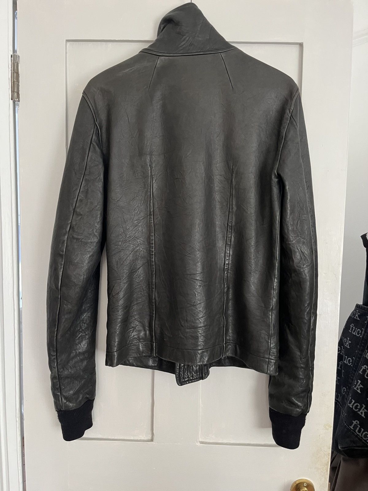 Rick Owens Rick Owens Learher jacket Size US XS / EU 42 / 0 - 3 Thumbnail