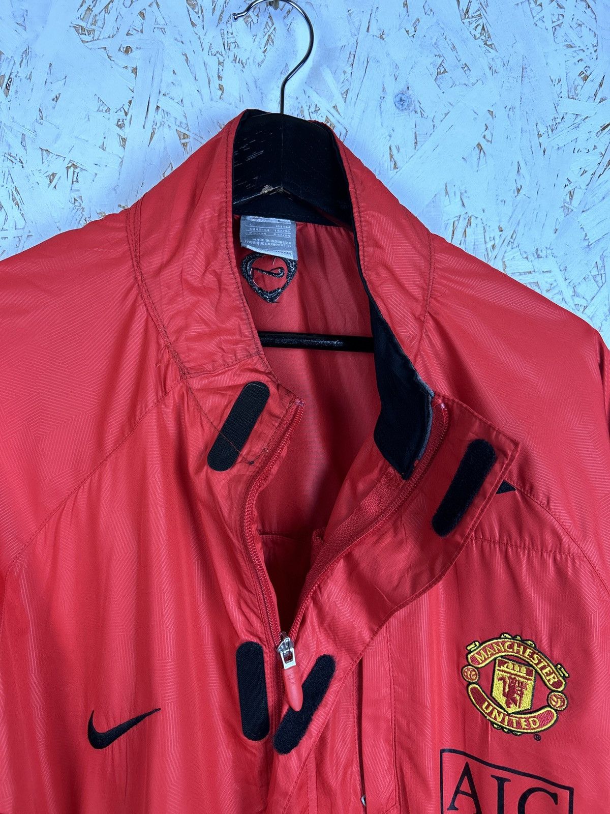 Nike Nike Manchester United 2007/08/09 Soccer Training Jacket L Size US L / EU 52-54 / 3 - 11 Thumbnail