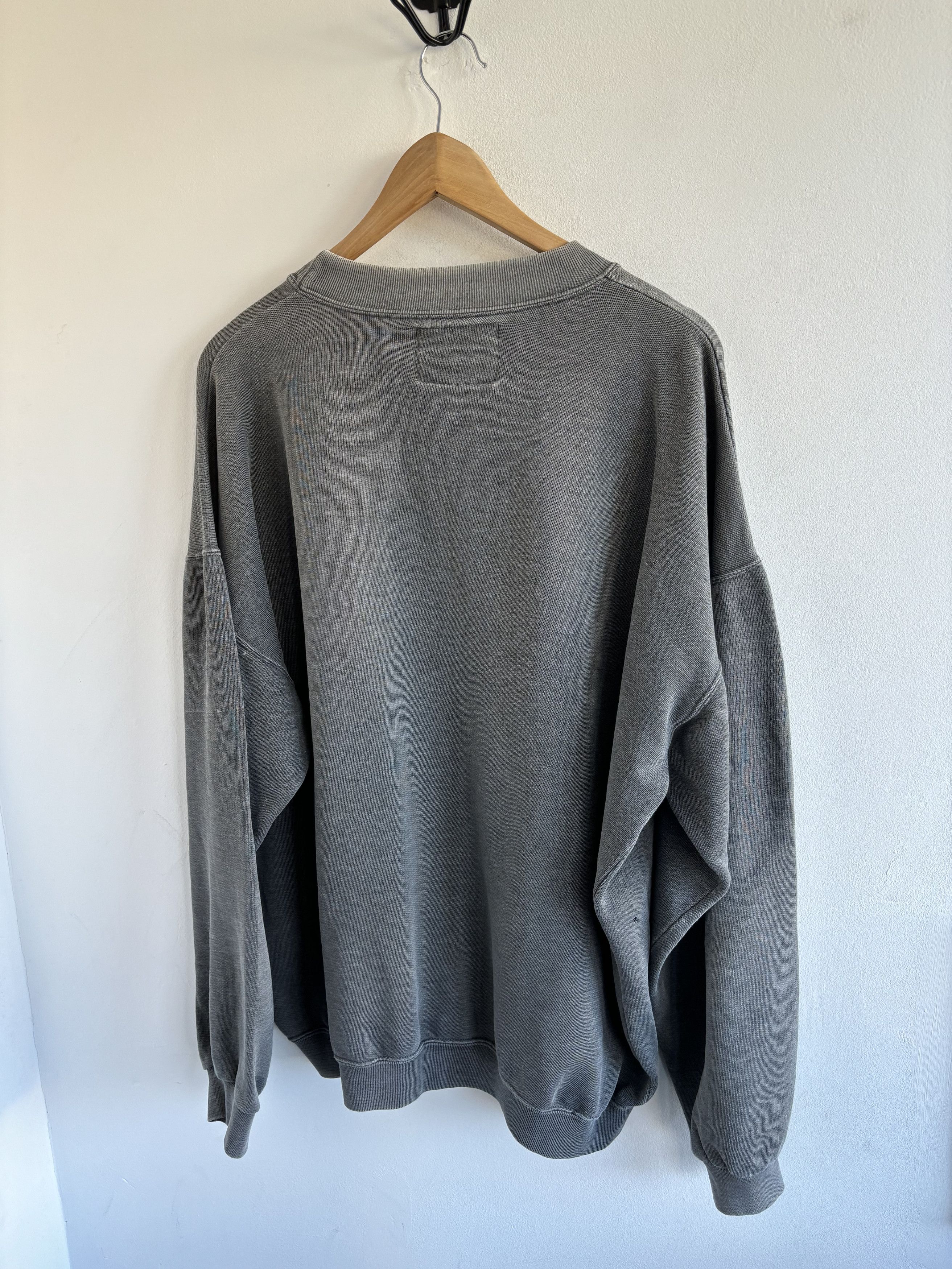 Levi's × Levi's Vintage Clothing Vintage 80s Levis 501 Washed Grey Sweatshirt Size US L / EU 52-54 / 3 - 7 Thumbnail