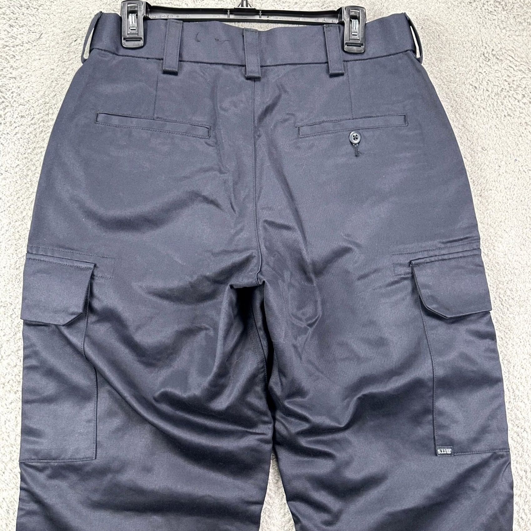 Vintage VINTAGE 5.11 Tactical Men Cargo Pants 32X32 Dark Blue Military Pocket Straight Workwear Size US 32 / EU 48 - 4 Thumbnail