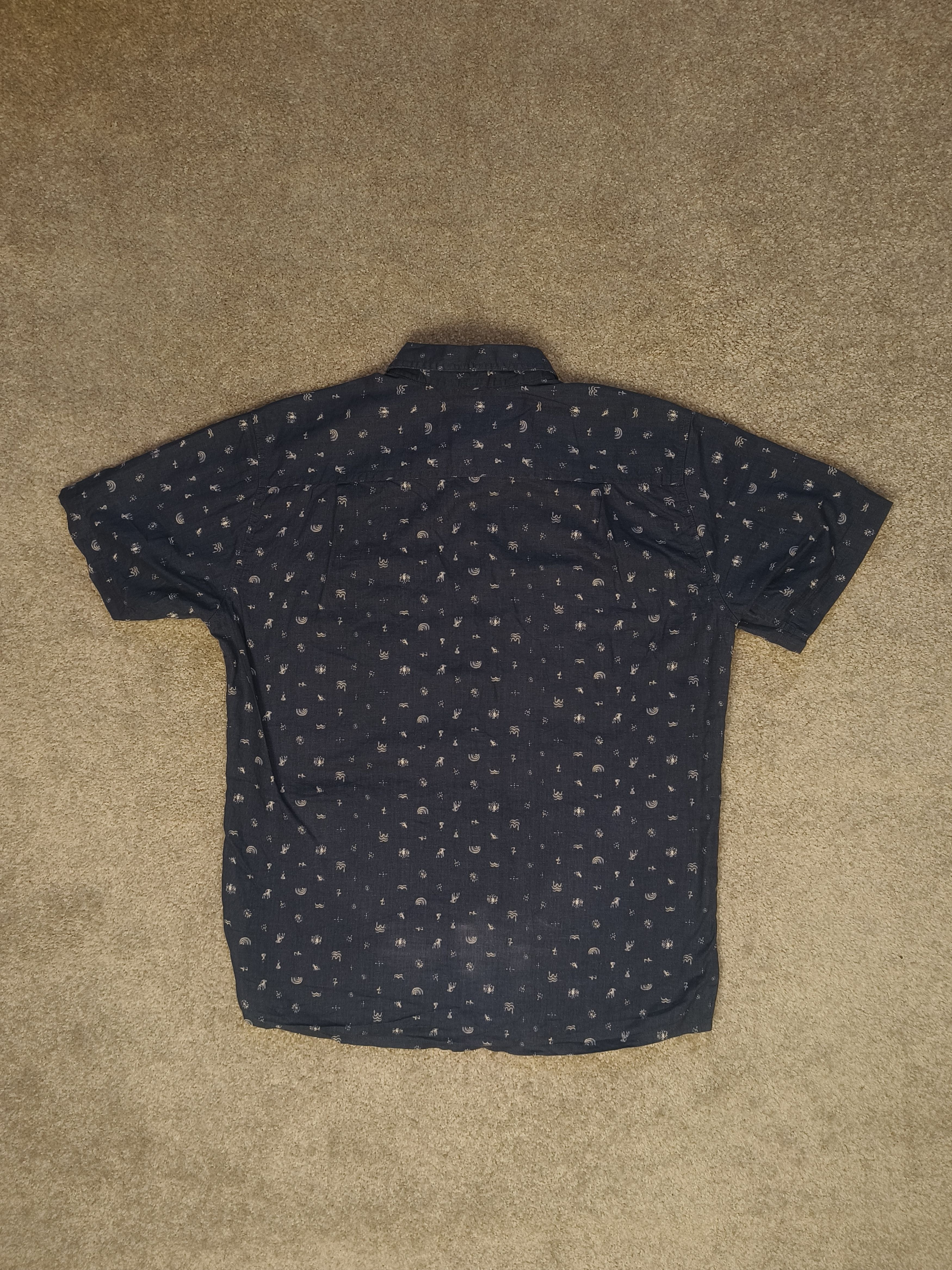 Patagonia Patagonia Back Step Shirt River Symbols Stone Blue Size US M / EU 48-50 / 2 - 5 Thumbnail