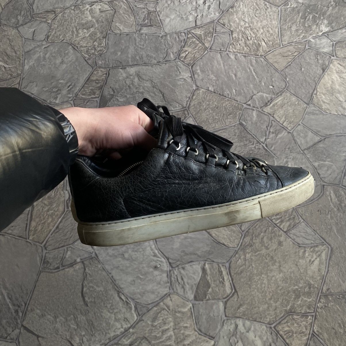 Balenciaga Balenciaga Arena Low Top Black Size US 10 / EU 43 - 3 Thumbnail