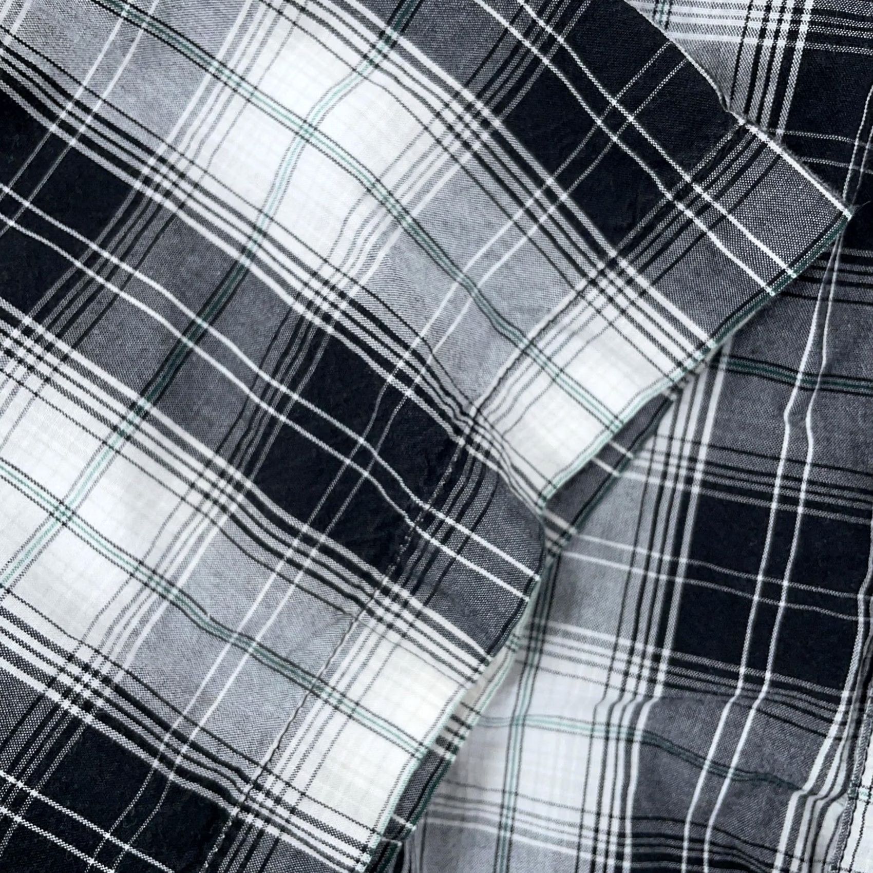 Carhartt Carhartt Mens Medium Black Plaid Relaxed Fit Short Sleeve Button Down Shirt Size US M / EU 48-50 / 2 - 3 Thumbnail