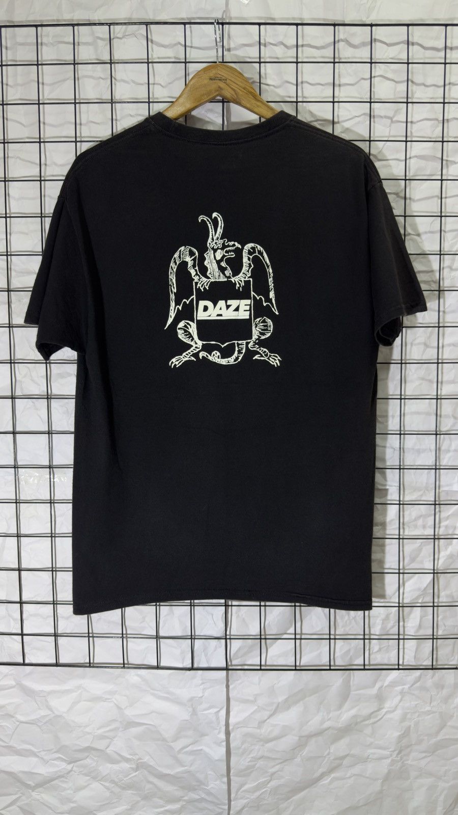 Band Tees Super structured hardcore "daze" label record band tee shirt Size US L / EU 52-54 / 3 - 2 Thumbnail