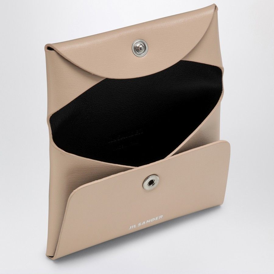 Jil Sander o1d2blof0824 Size: OS / Envelope Coin Purses in Beige Size ONE SIZE - 2 Thumbnail