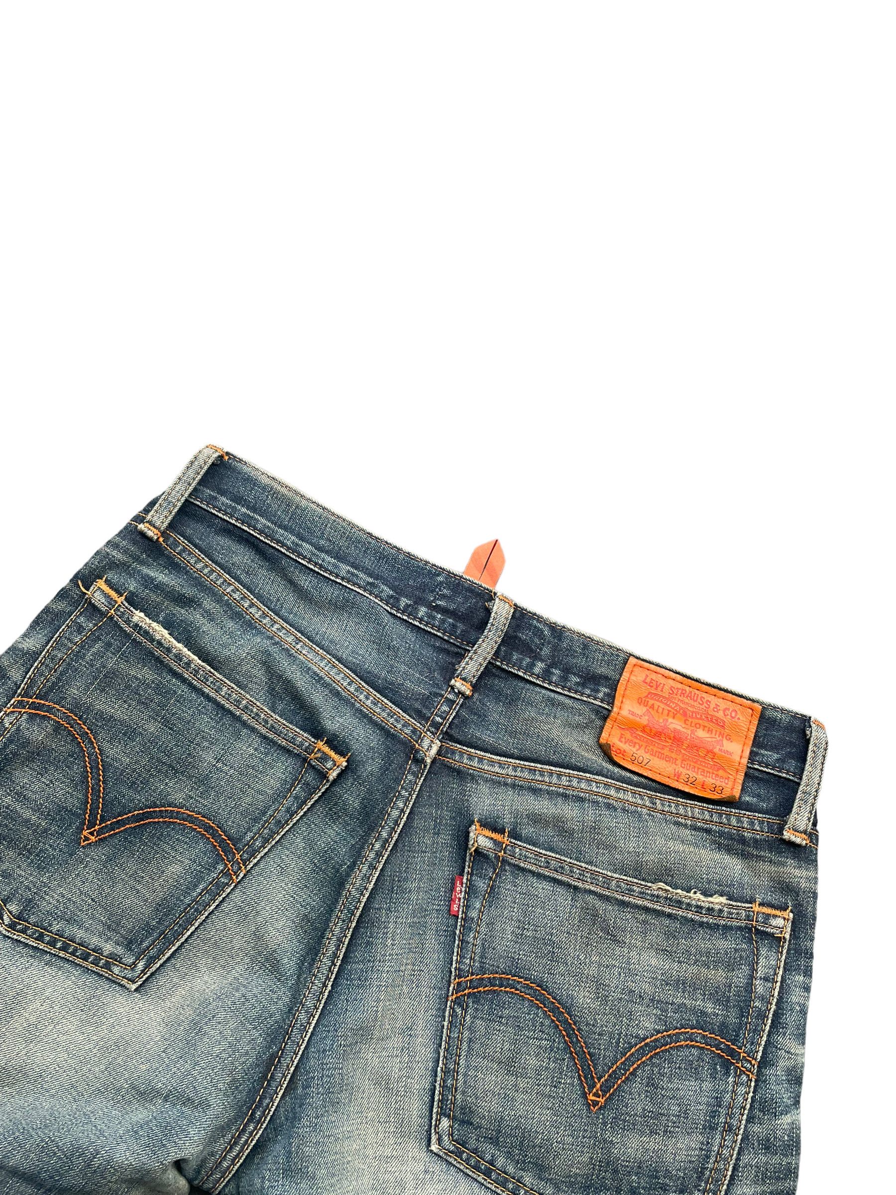 Levi's Vintage Flare Levis lot 507 Denim Size US 34 / EU 50 - 6 Thumbnail