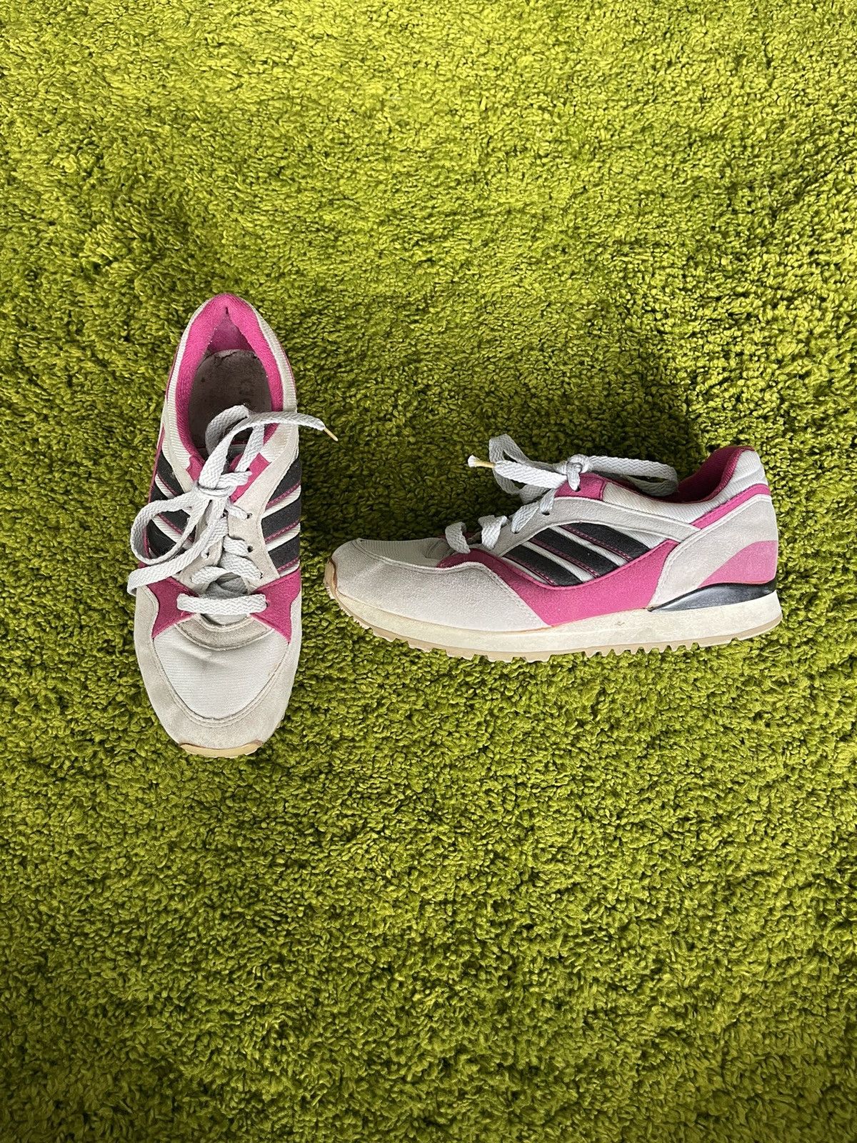 Adidas × Vintage Adidas 80s vintage real suede leather sneakers Size US 5 / IT 35 - 1 Thumbnail