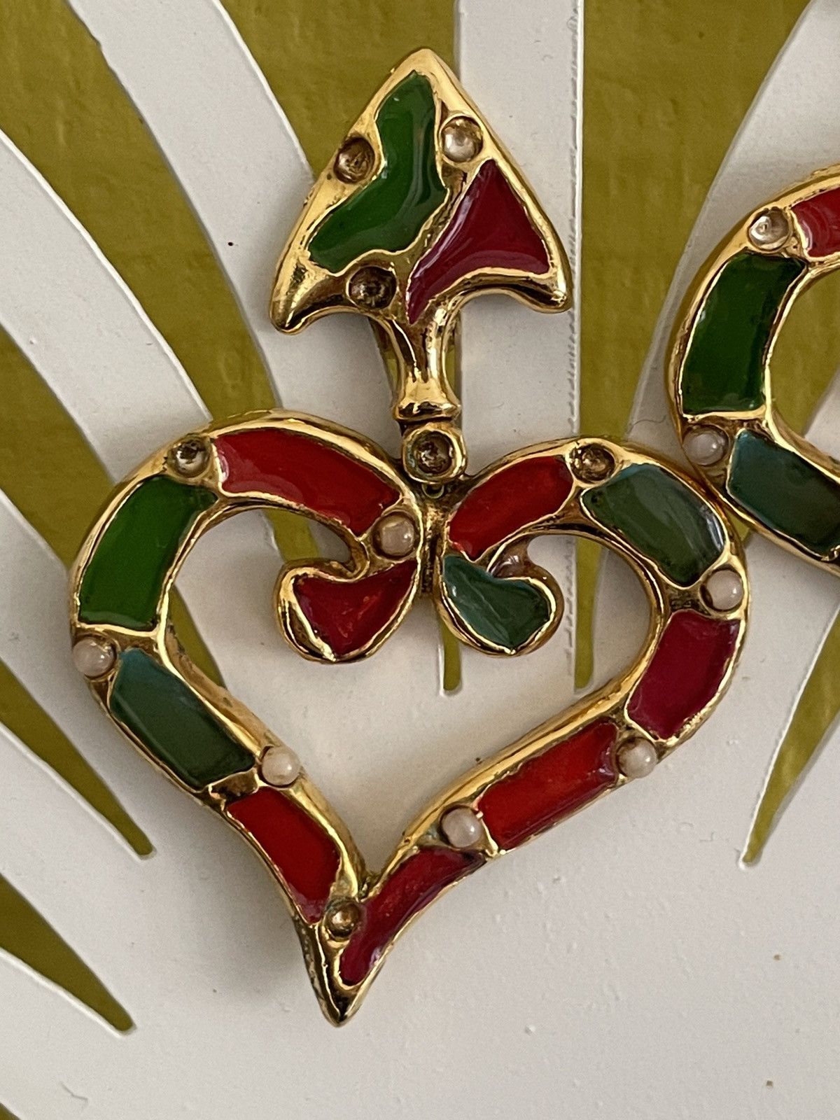 Christian Lacroix CHRISTIAN LACROIX MAXI GRIPOIX EARRINGS Size ONE SIZE - 2 Thumbnail