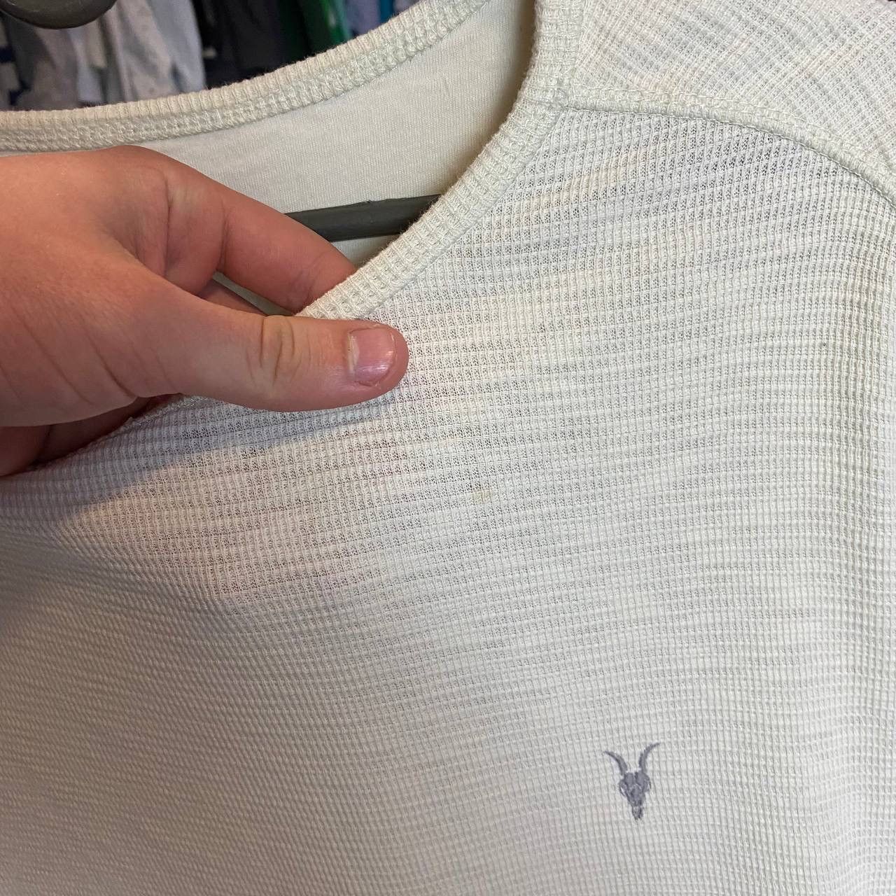 Allsaints × Designer Mens Allsaints Small logo basic y2k streetwear sweater Size US M / EU 48-50 / 2 - 4 Thumbnail