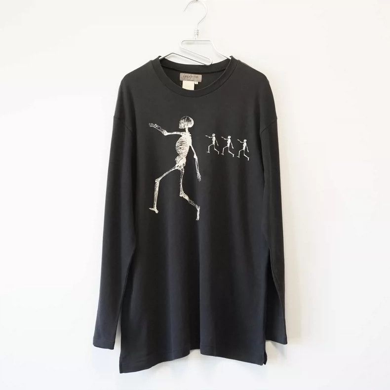 Yohji Yamamoto Yohji Yamamoto 94 AW Skull Long Sleeve 2505-Nextarrow Size US M / EU 48-50 / 2 - 3 Thumbnail
