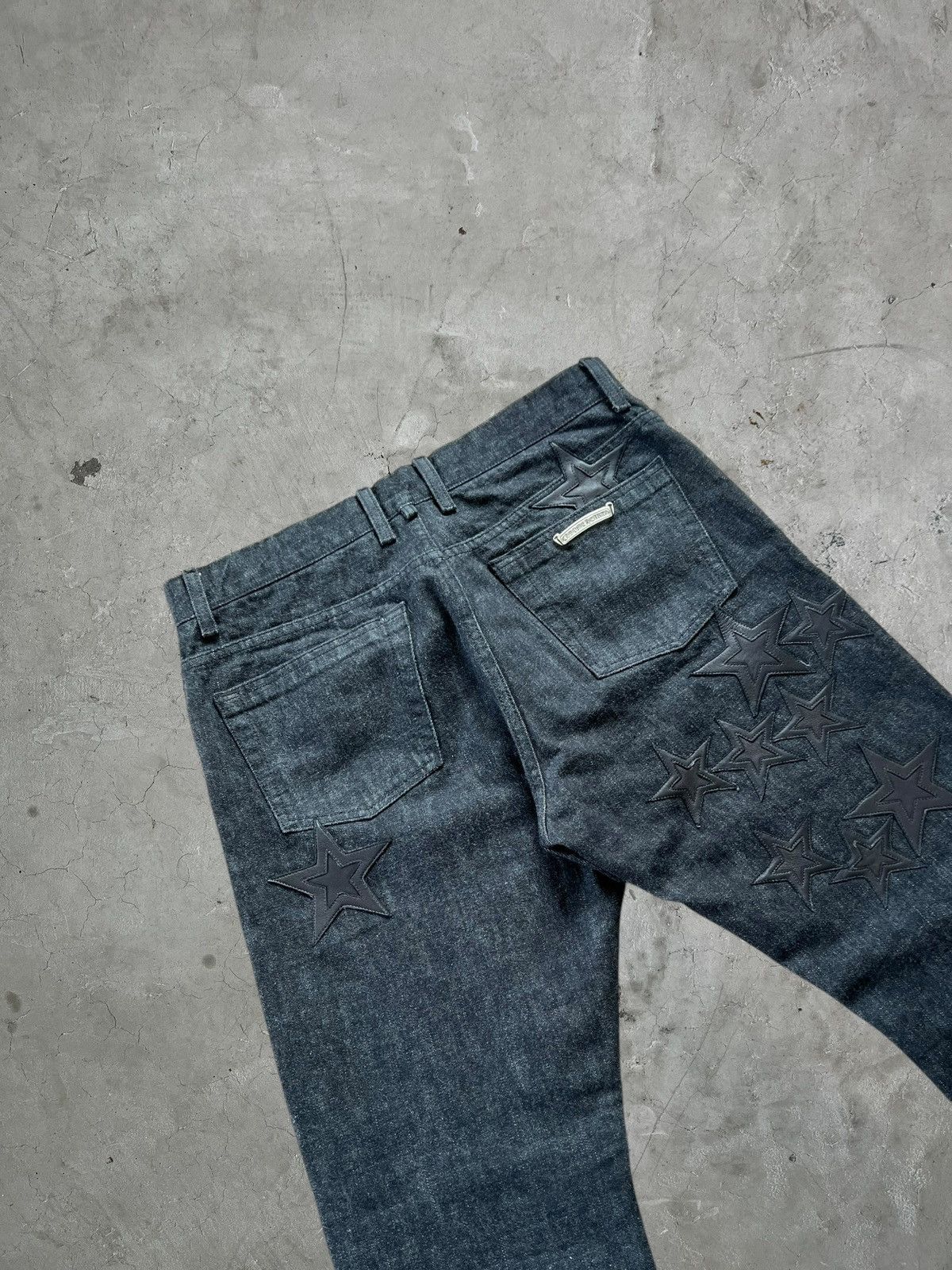 Chrome Hearts Chrome Hearts Star Patch Denim Jeans Size US 33 - 6 Thumbnail