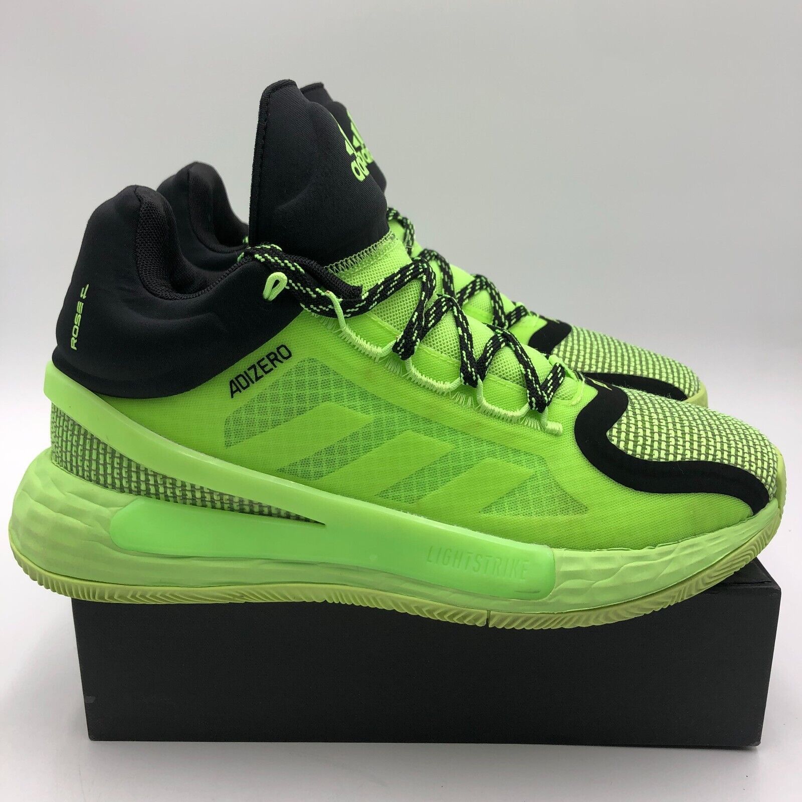 Adidas Size 8.5 - adidas D Rose 11 Signal Green Size US 8.5 / EU 41-42 - 12 Thumbnail