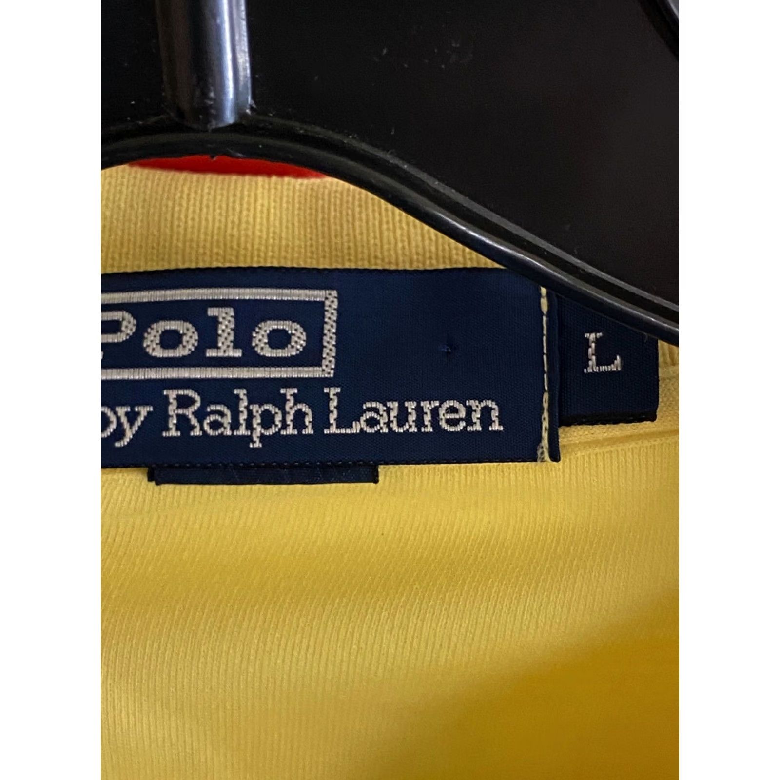 Ralph Lauren Polo Ralph Lauren Polo Shirt Large L Men Pastel Yellow Sharp Ctn POLO SHIRT L Mens Size US L / EU 52-54 / 3 - 5 Thumbnail