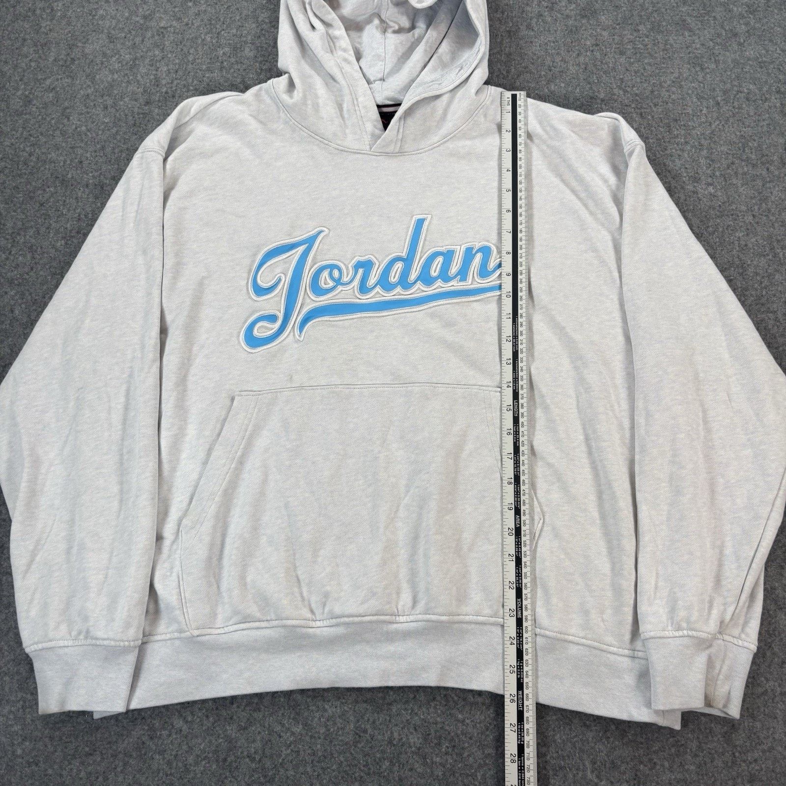 Jordan Brand Jordan Flight MVP Fleece Pullover Light Gray Men XL Hoodie Size US XL / EU 56 / 4 - 8 Thumbnail