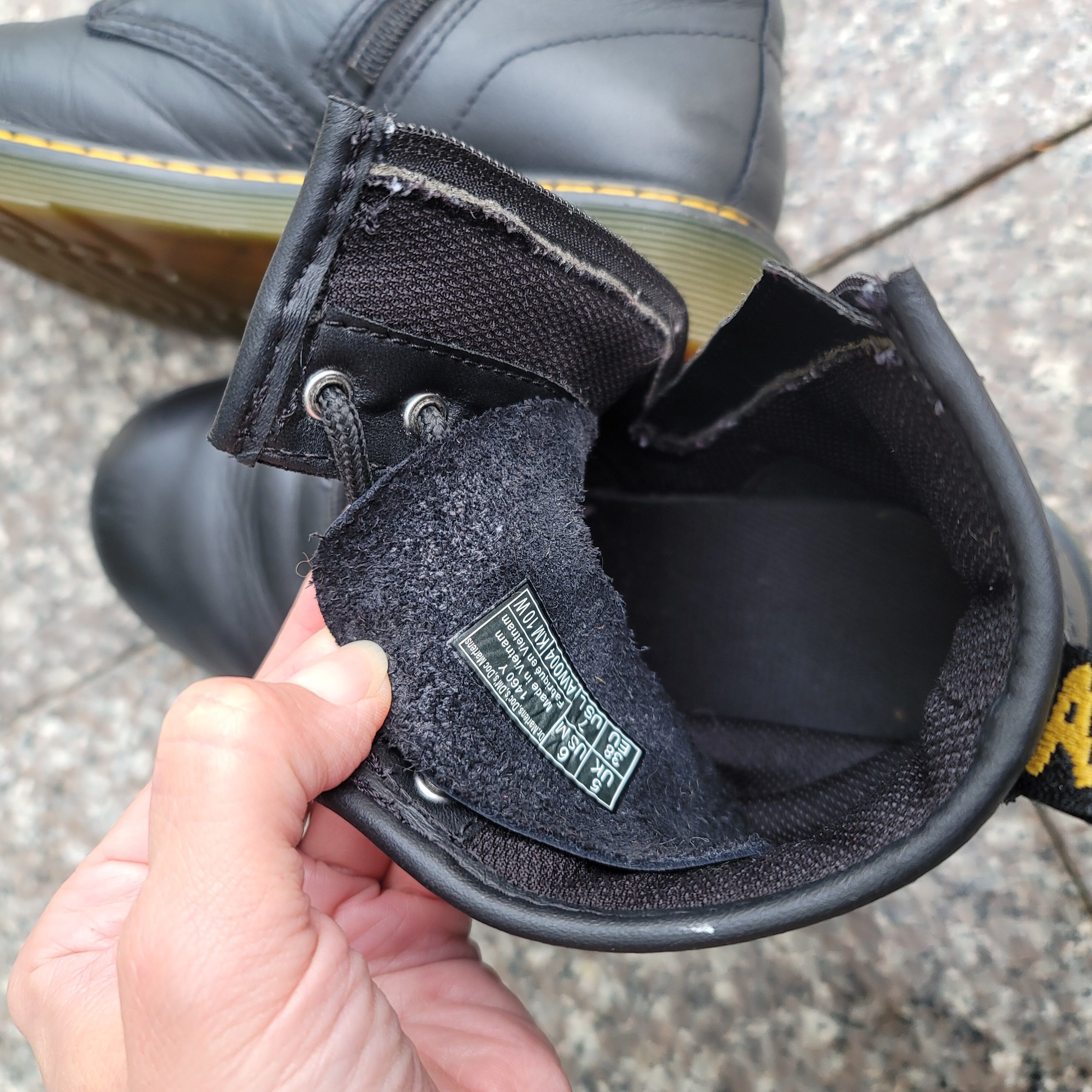Dr. Martens Dr.Martens leather boots Size US 7 / IT 37 - 4 Thumbnail