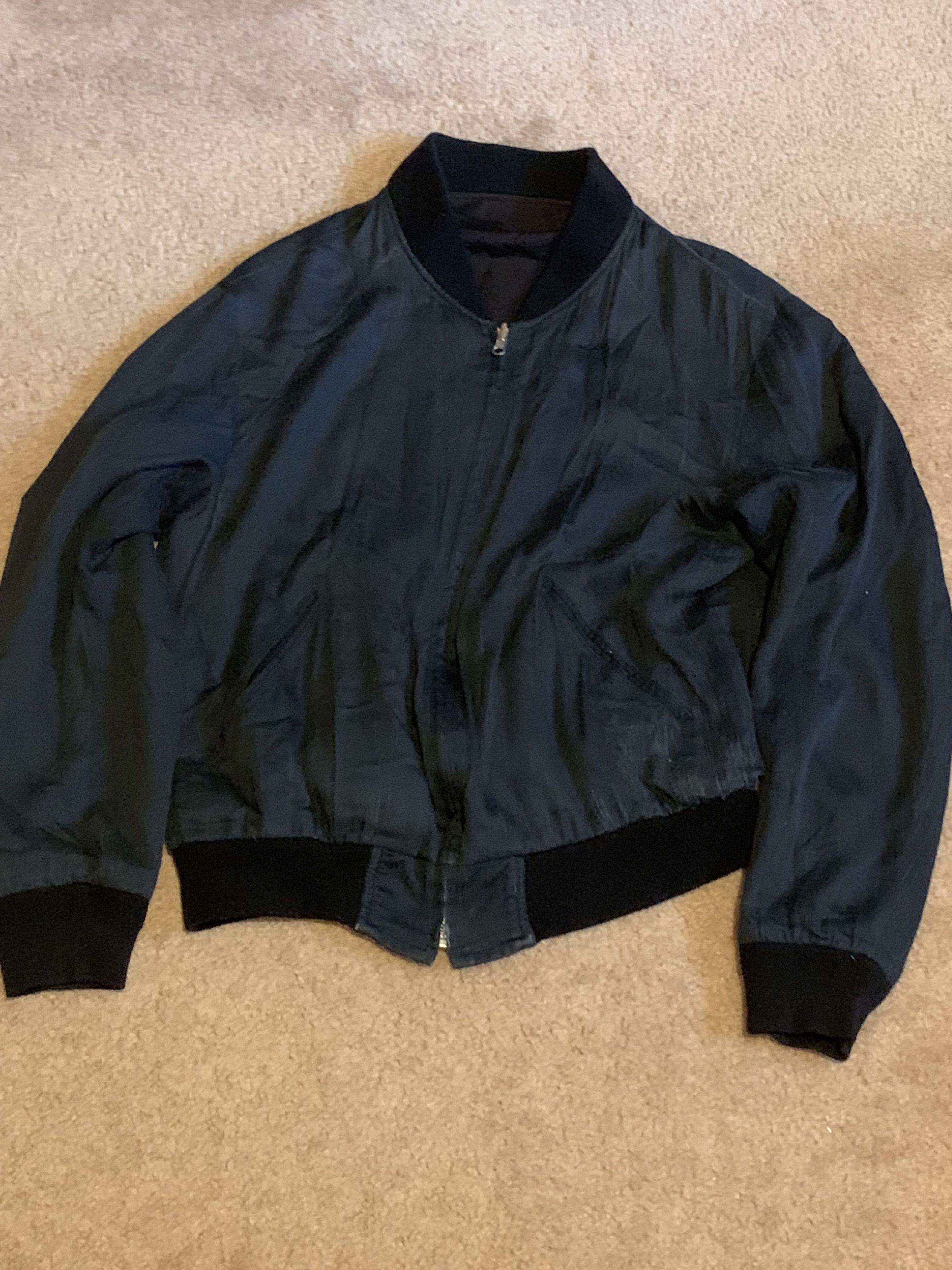 Yohji Yamamoto Y's Yohji Flower Bomber Jacket Size US S / EU 44-46 / 1 - 4 Thumbnail