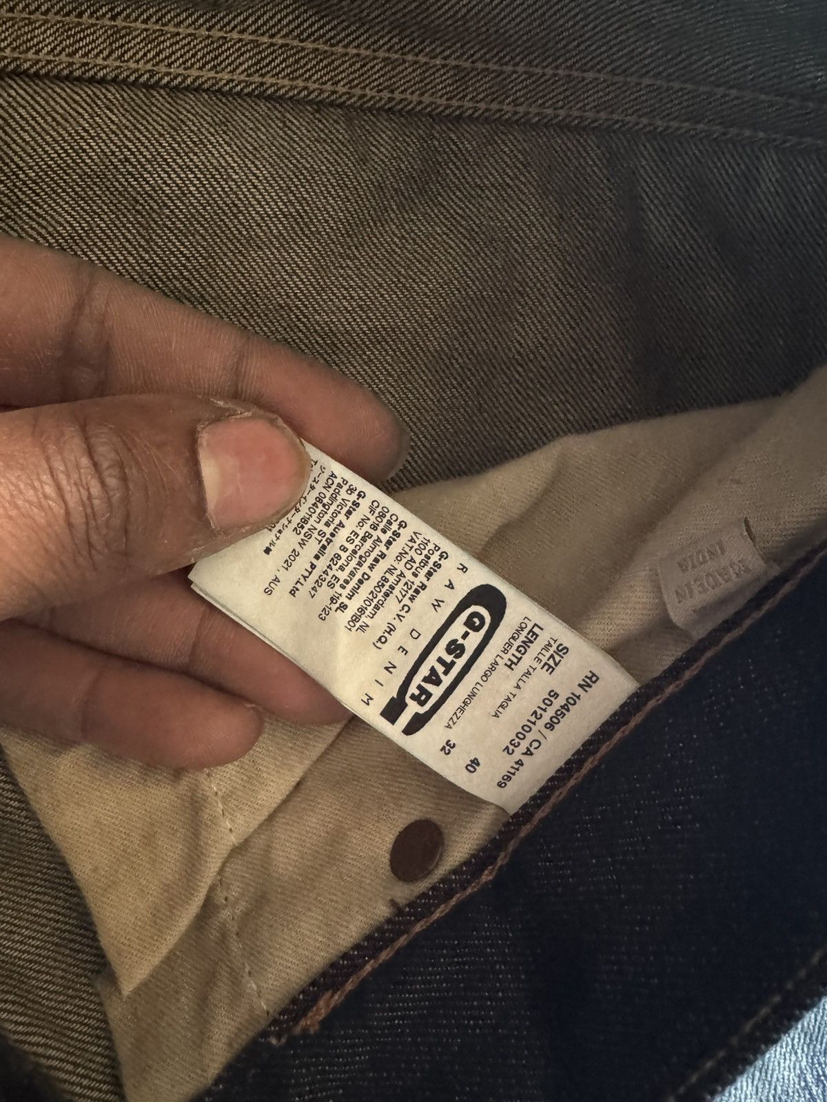 G-Star G Star Denim Jeans Size US 40 / EU 56 - 7 Thumbnail