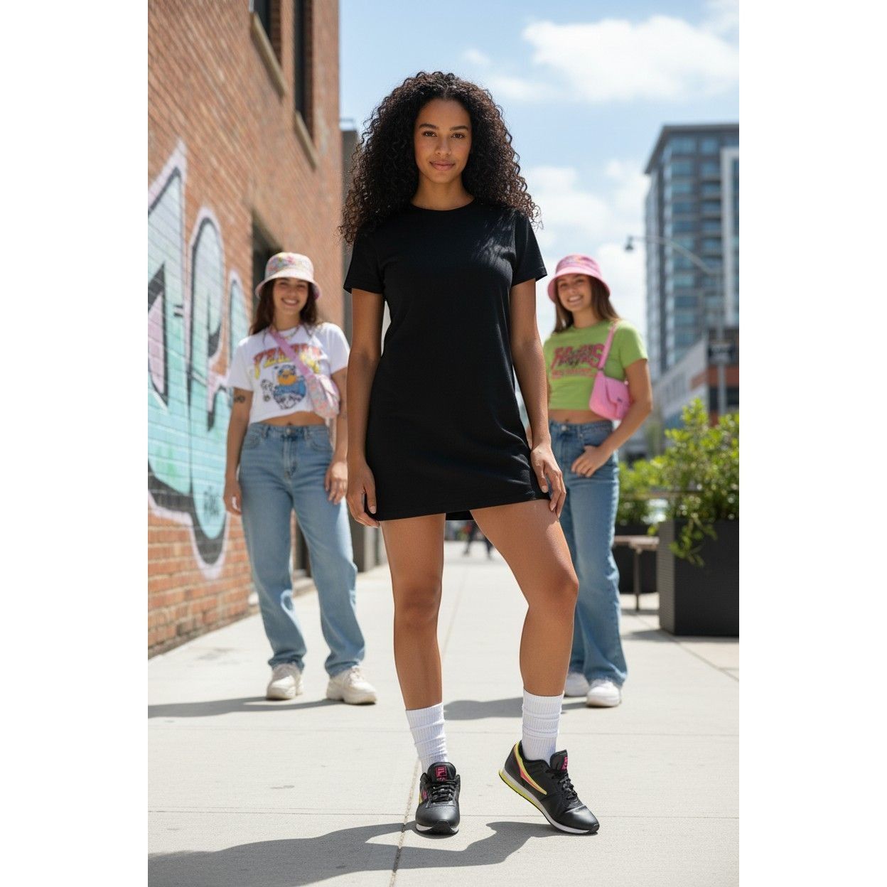 Fila 3PM01823-044 — FILA Women's 6 Black Pink Neon Yellow Y2K Ath Size US 6 / EU 39 - 10 Thumbnail