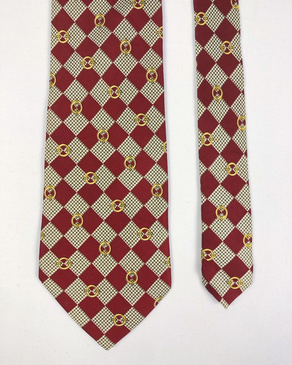 Givenchy Rare Vintage Givenchy Monsieur Silk Tie Made in France Size ONE SIZE - 3 Thumbnail