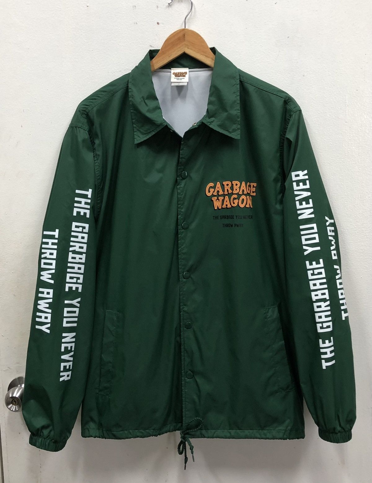 Japanese Brand GARBAGE WAGON Coach Nylon Jacket Size US L / EU 52-54 / 3 - 4 Thumbnail