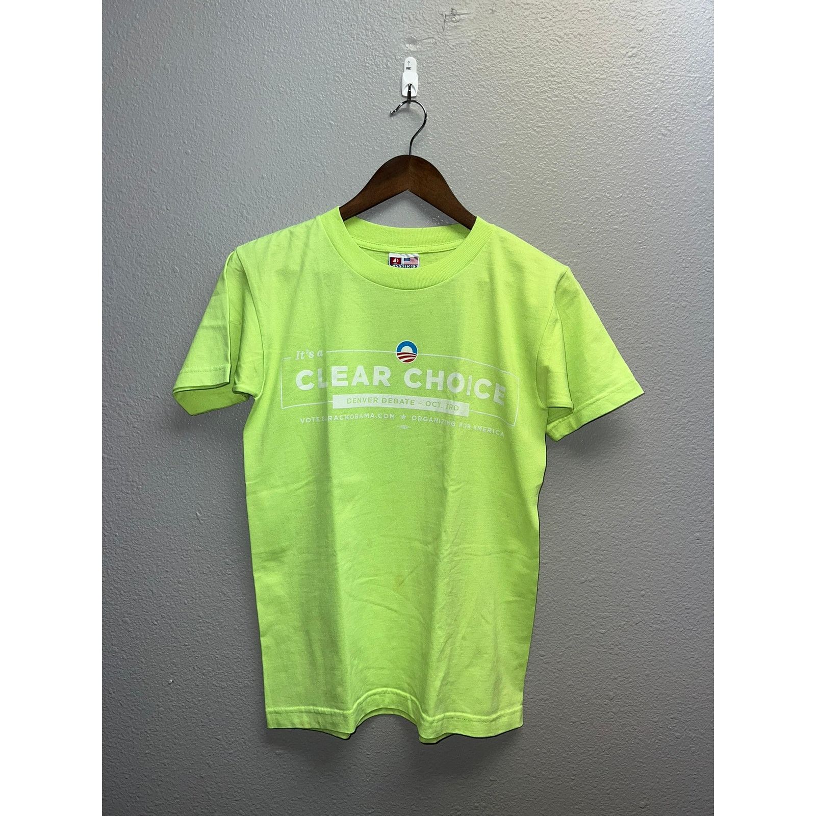 Vintage Vintage Barack Obama Shirt Vote America Democracy Tee Small Size US S / EU 44-46 / 1 - 1 Thumbnail