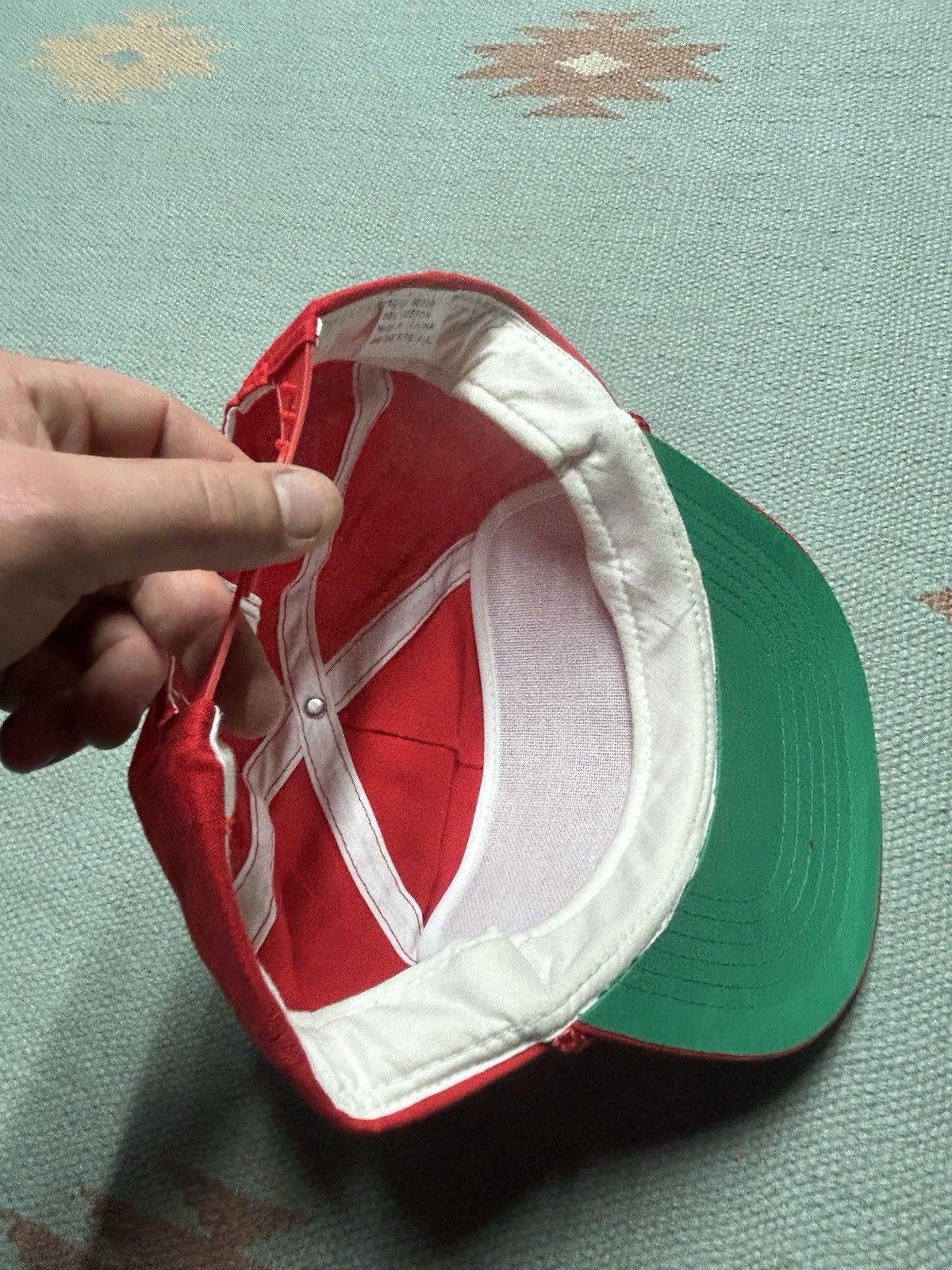 Vintage Vintage SnapBack hat royal canadian whiskey alcohol drunk Size ONE SIZE - 7 Thumbnail