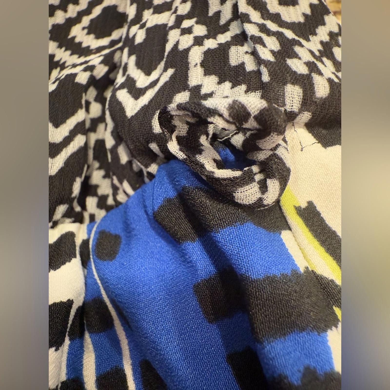 Halo Halo strapless maxi dress colorful contrasting pattern SZ M Size M / US 6-8 / IT 42-44 - 10 Thumbnail