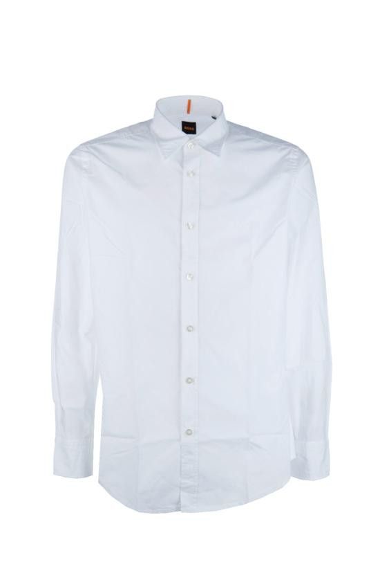 Hugo Boss HUGO BOSS Men Long Tops 50518304 100 WHITE Size US L / EU 52-54 / 3 - 1 Thumbnail