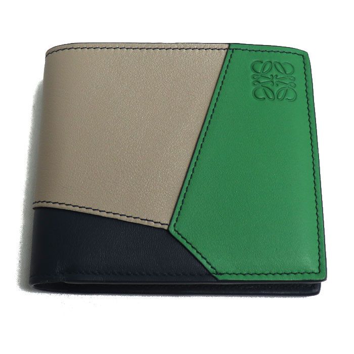 Loewe Loewe Loewe Puzzle Calf Bifold Wallet Leather Short Wallet C510501X15 Size ONE SIZE - 1 Thumbnail
