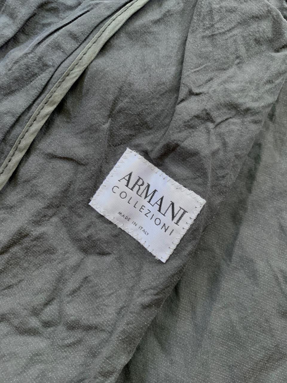 Armani Collezioni FREE TAX! Metalic Fibre Track Jacket Size US M / EU 48-50 / 2 - 11 Thumbnail