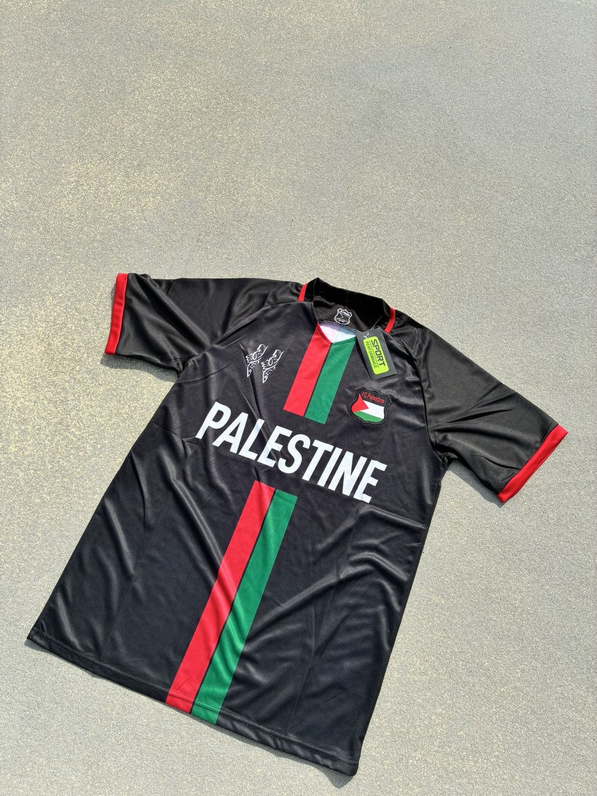 Nike Palestina Jersey Size US XL / EU 56 / 4 - 3 Thumbnail