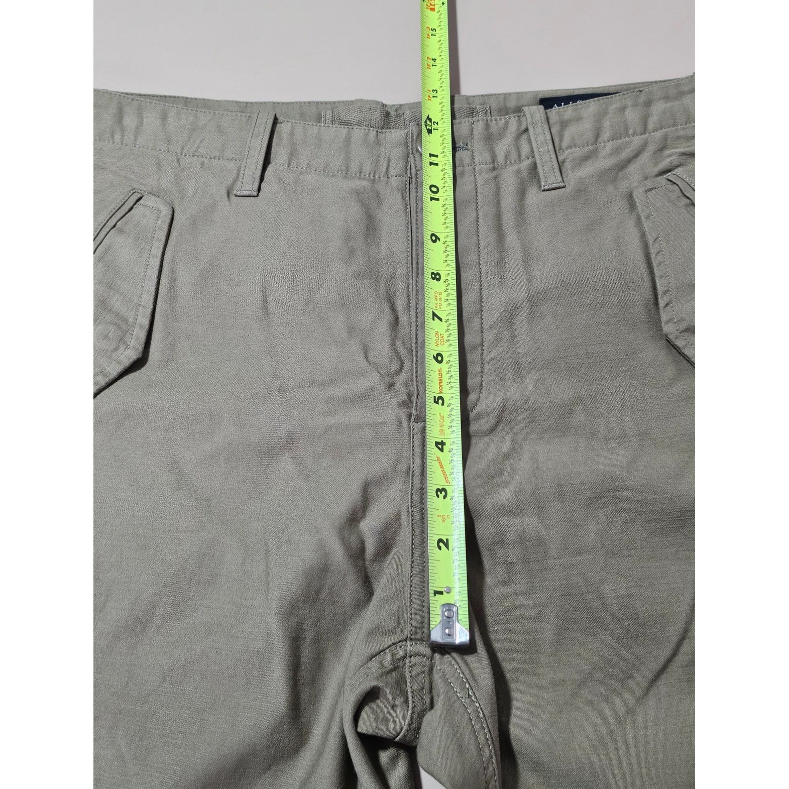 Allsaints ALLSAINTS Military Green Kora Trousers Straight Fit Cargo 32 Size US 32 / EU 48 - 6 Thumbnail