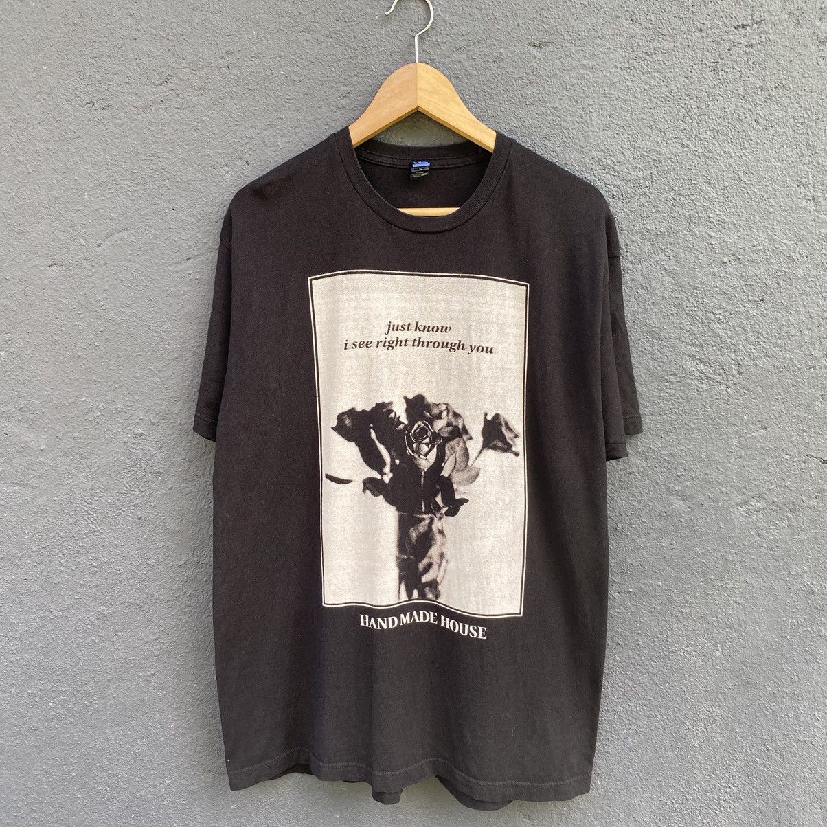 Band Tees Hand Made House Alternative Indie Band ERD GRUNGE GRAIL TEE Size US XL / EU 56 / 4 - 1 Thumbnail