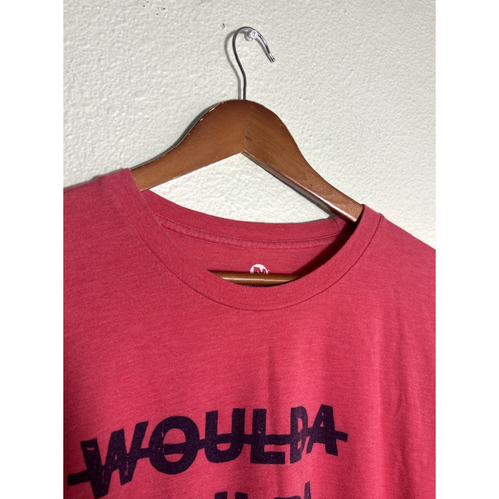 Merrell Merrell Mens 2XL Short Sleeve T-Shirt Red No Woulda Coulda Shoulda Shirt Mens Red 2XL Size US XXL / EU 58 / 5 - 3 Thumbnail