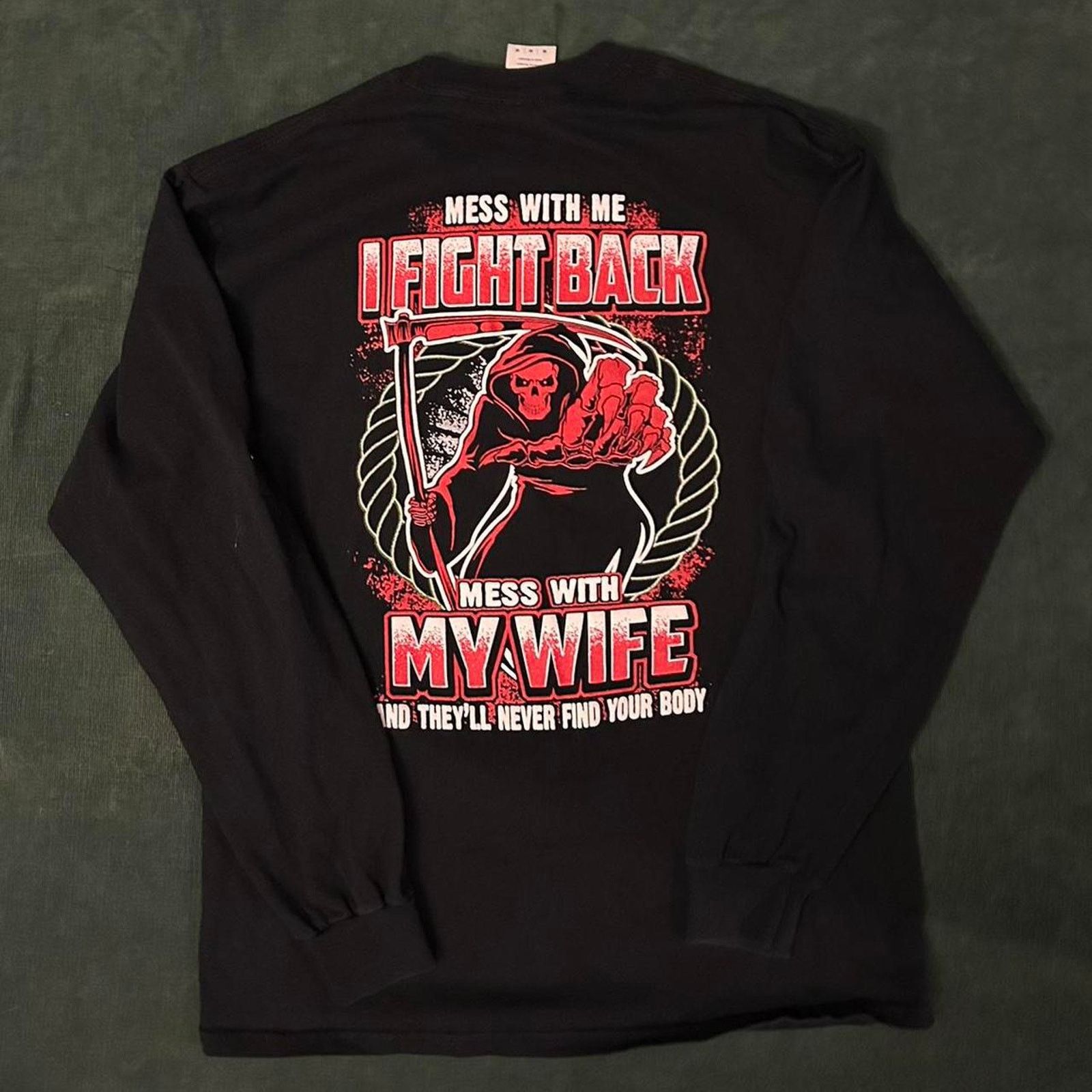 Other Y2k grim reaper graphic tee Size US M / EU 48-50 / 2 - 4 Thumbnail