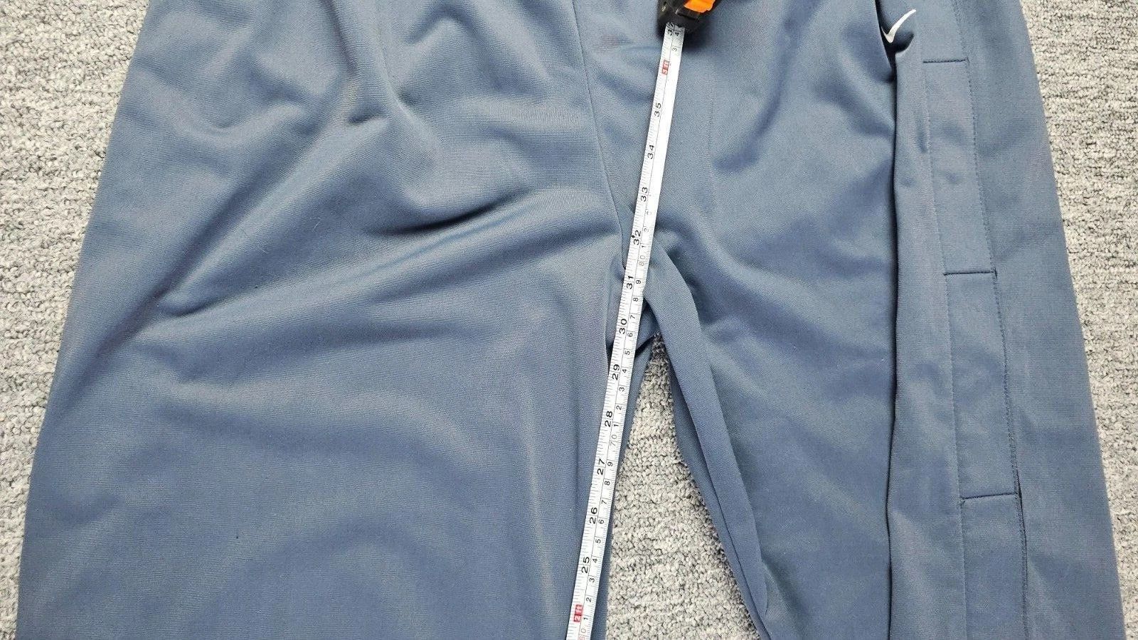 Nike Nike Breakaway Tearaway Snap Track Pants Blue Vintage Men XL Size US 33 - 14 Thumbnail