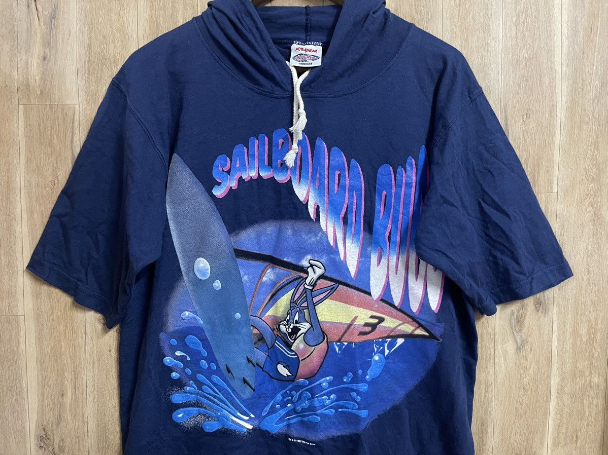 Vintage Vintage Bugs Bunny T shirt Hoodie M Taz Mania Looney Tunes Size US M / EU 48-50 / 2 - 2 Thumbnail