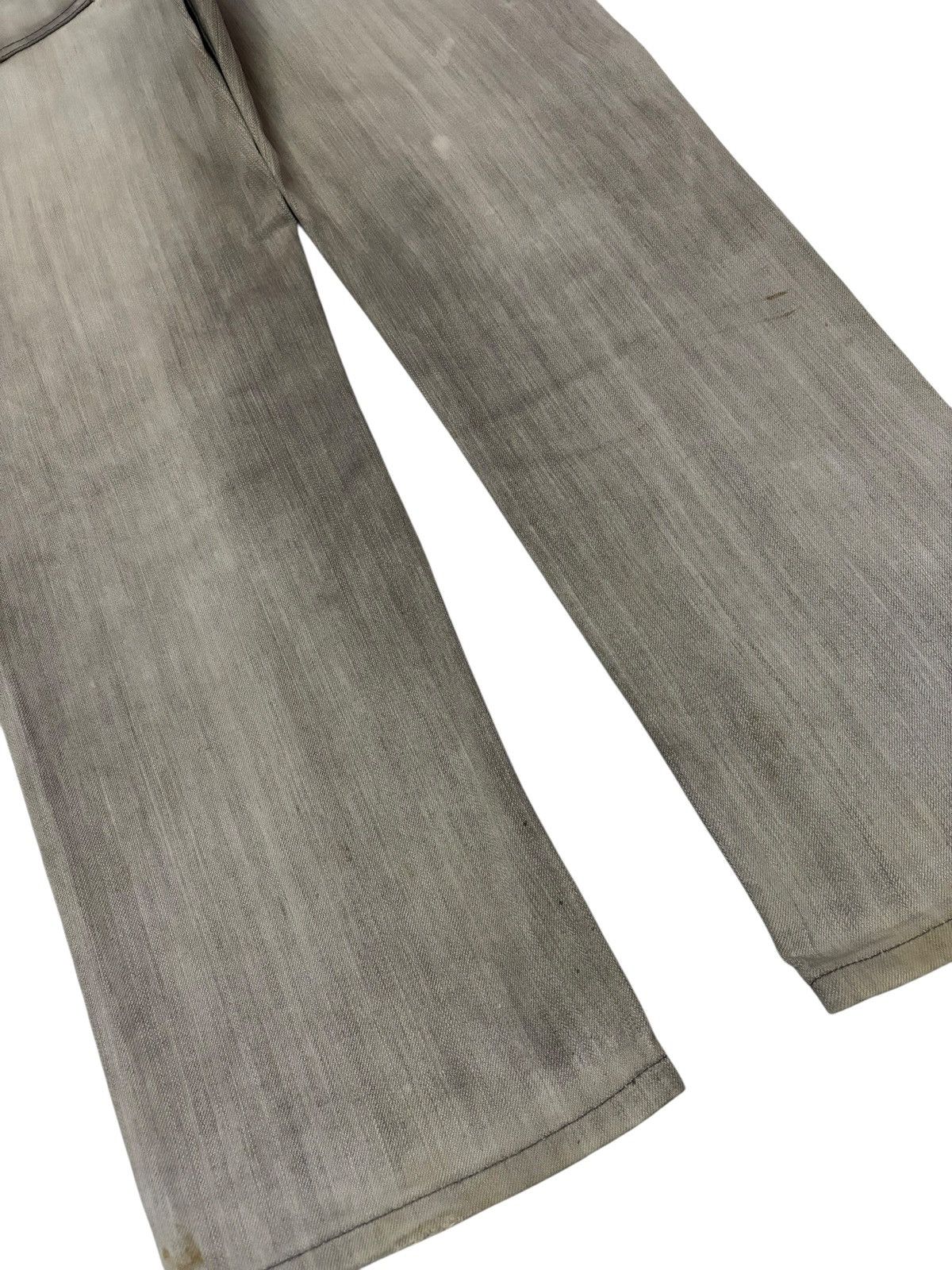 Burberry Vtg Burberry Japan Faded Distressed Jeans Size US 31 - 7 Thumbnail