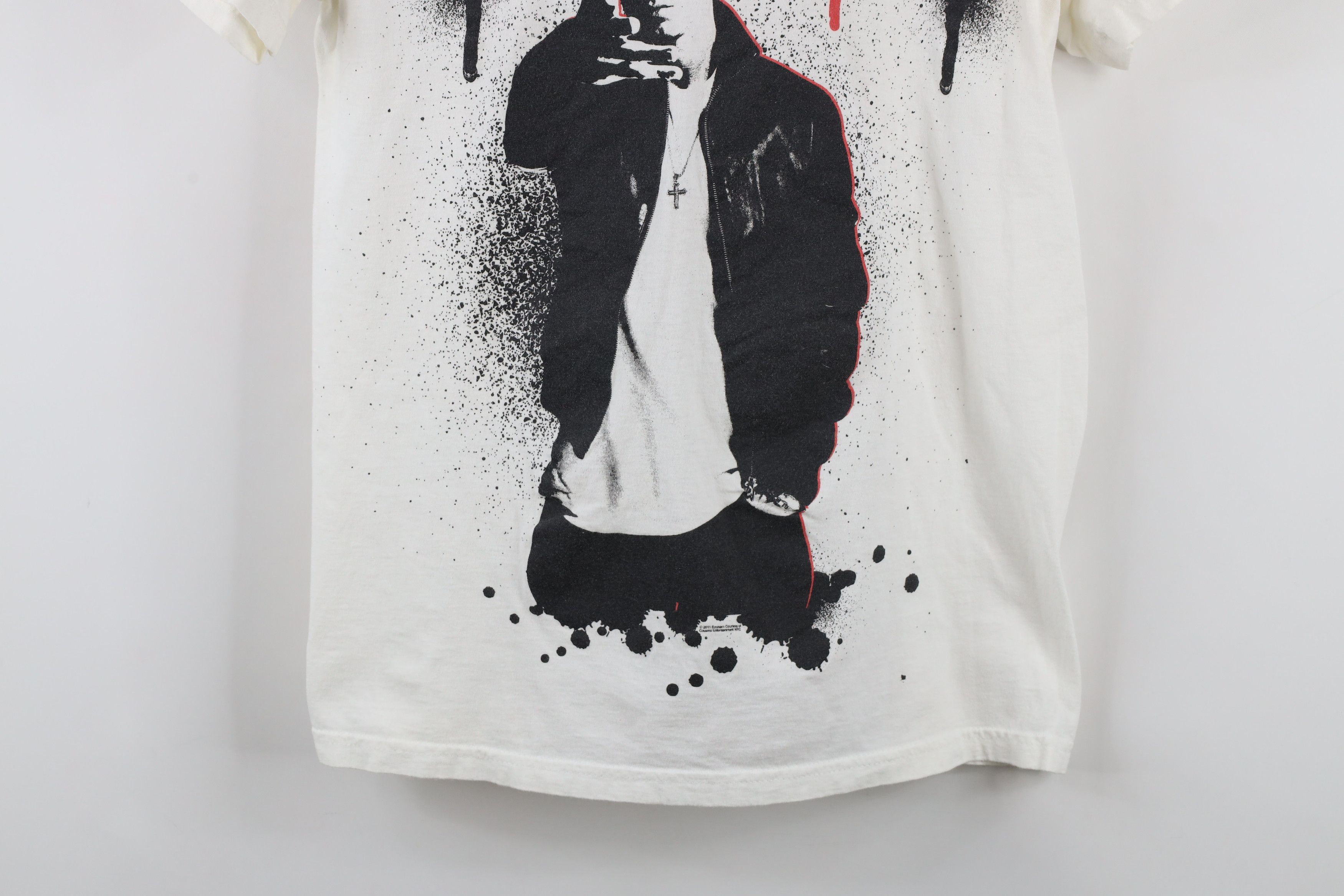 Vintage Vintage Y2K 2011 Rap Hip Hop Eminem Short Sleeve T-Shirt Size US S / EU 44-46 / 1 - 3 Thumbnail