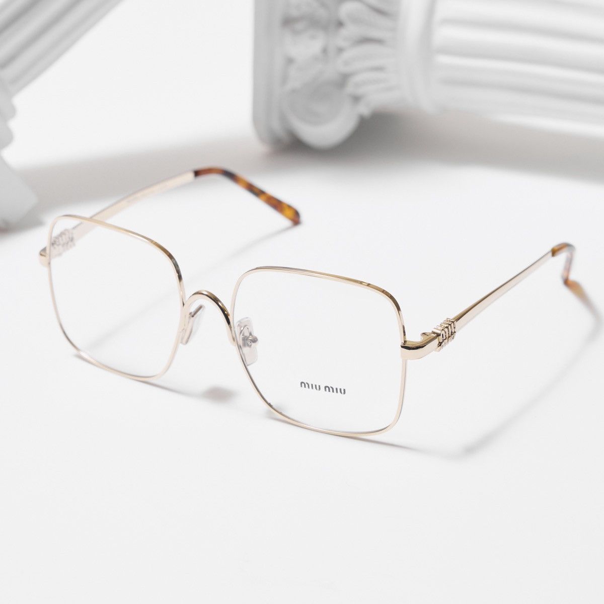 Miu Miu MIU MIU 0MU 51YV ZVN1O1 GLASSES Size ONE SIZE - 2 Thumbnail