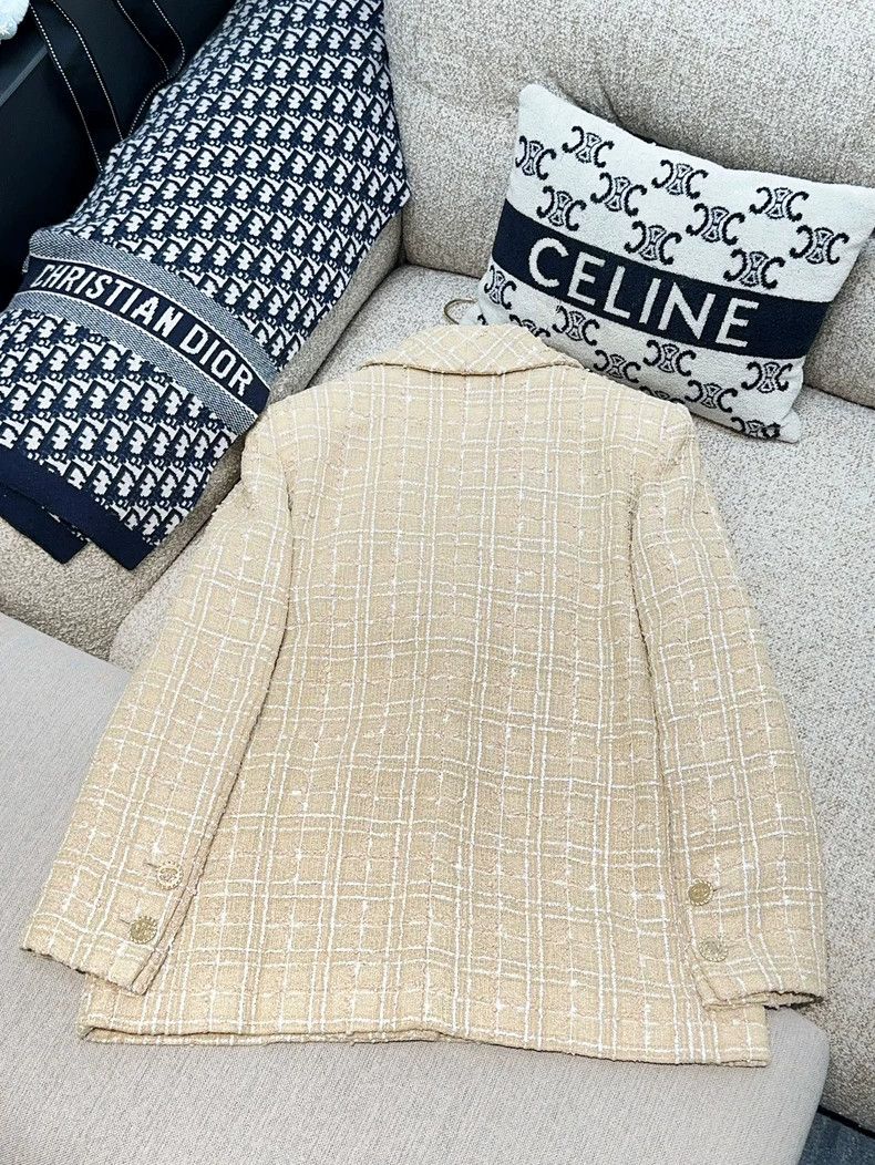 Chanel Chanel Beach series popular beige braided long-sleeved sil Size XS / US 0-2 / IT 36-38 - 3 Thumbnail